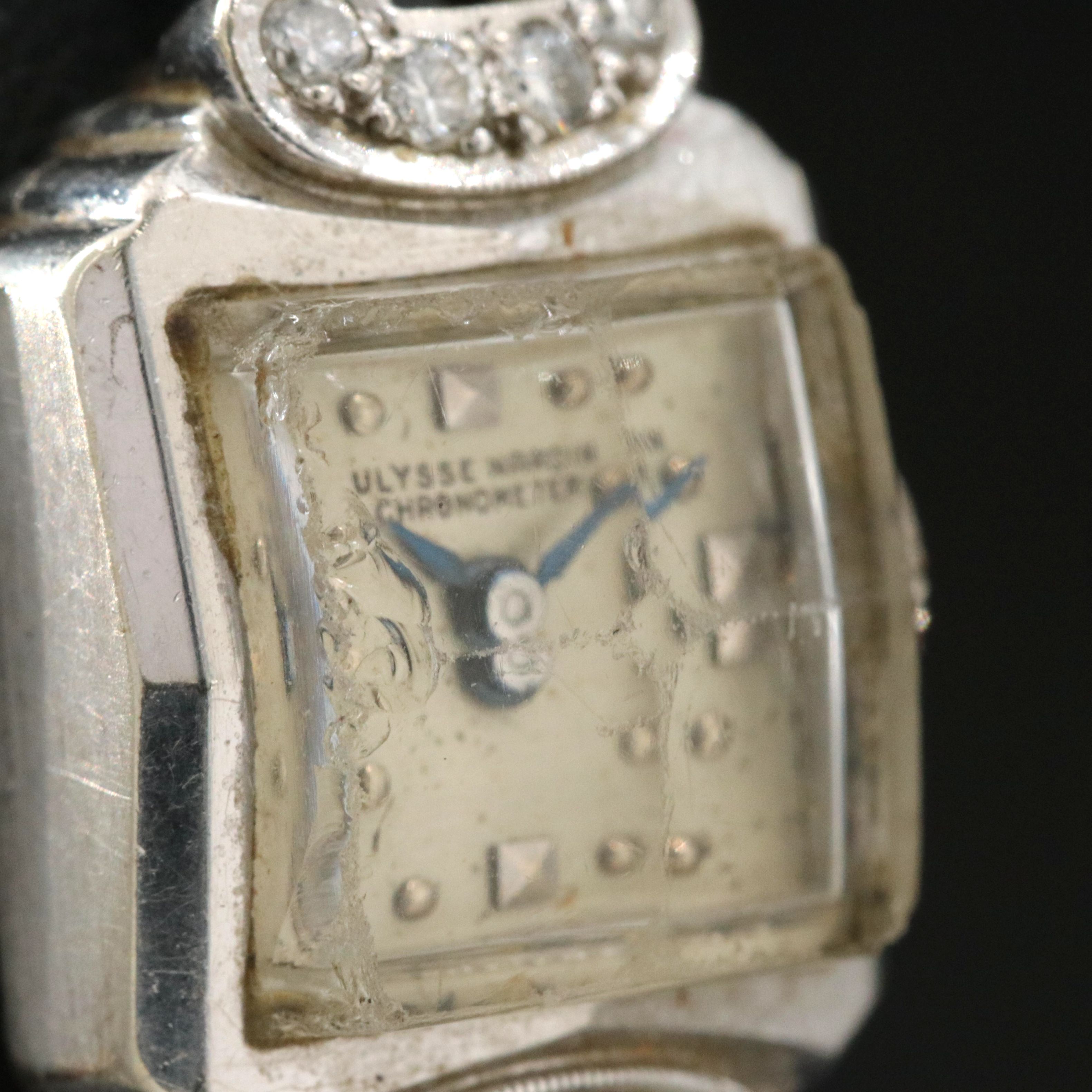 Ulysse Nardin Diamond Set Gold Mechanical Watch