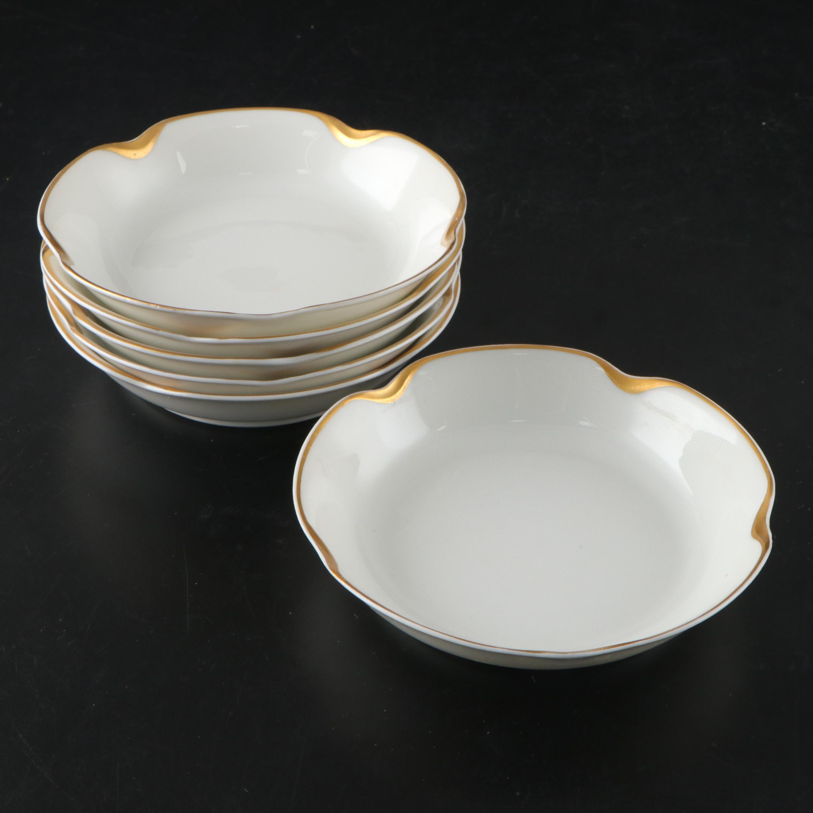 Hutschenreuther "The Chrysanthemum" Dessert Set with Other Tableware