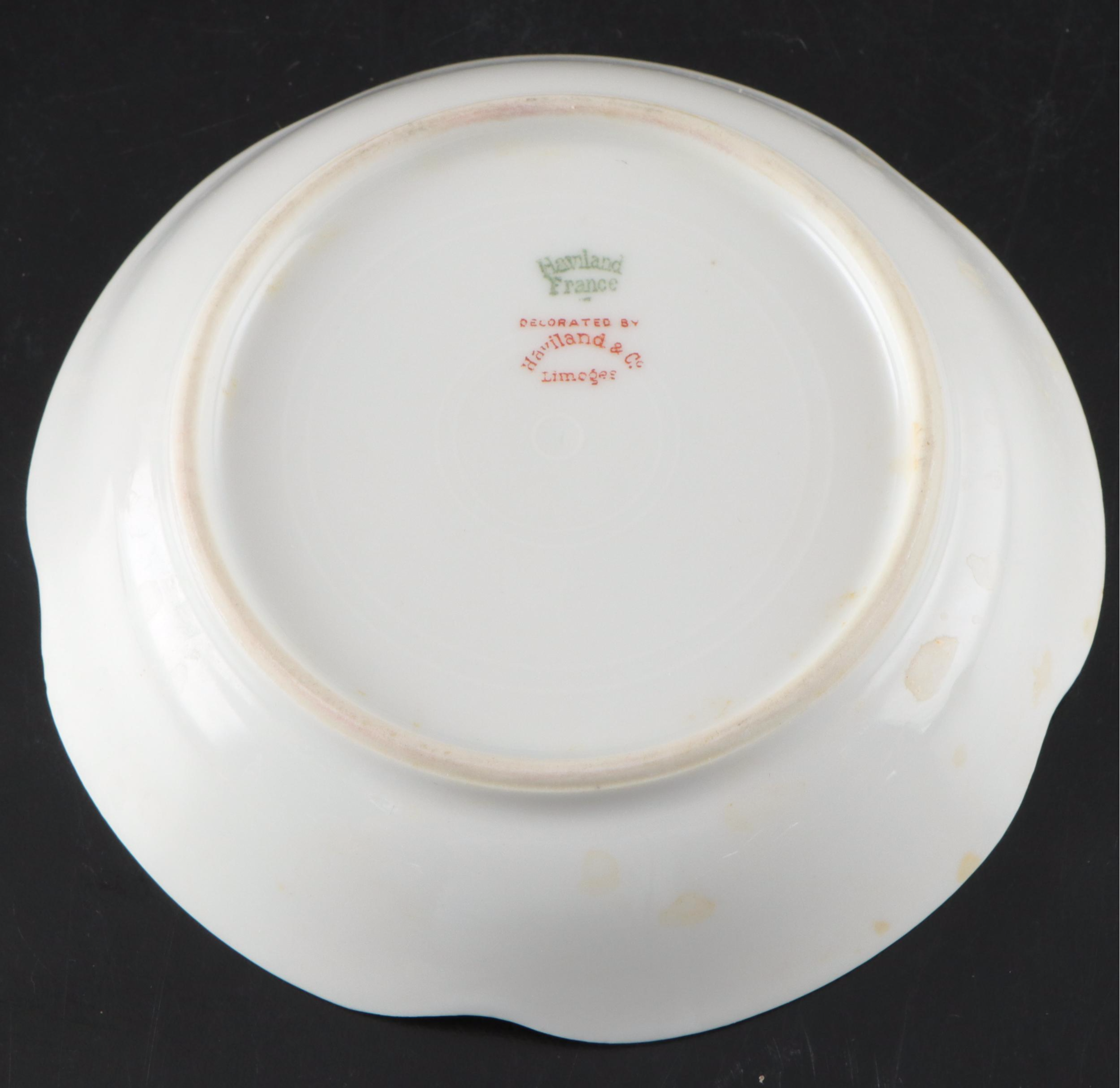 Hutschenreuther "The Chrysanthemum" Dessert Set with Other Tableware