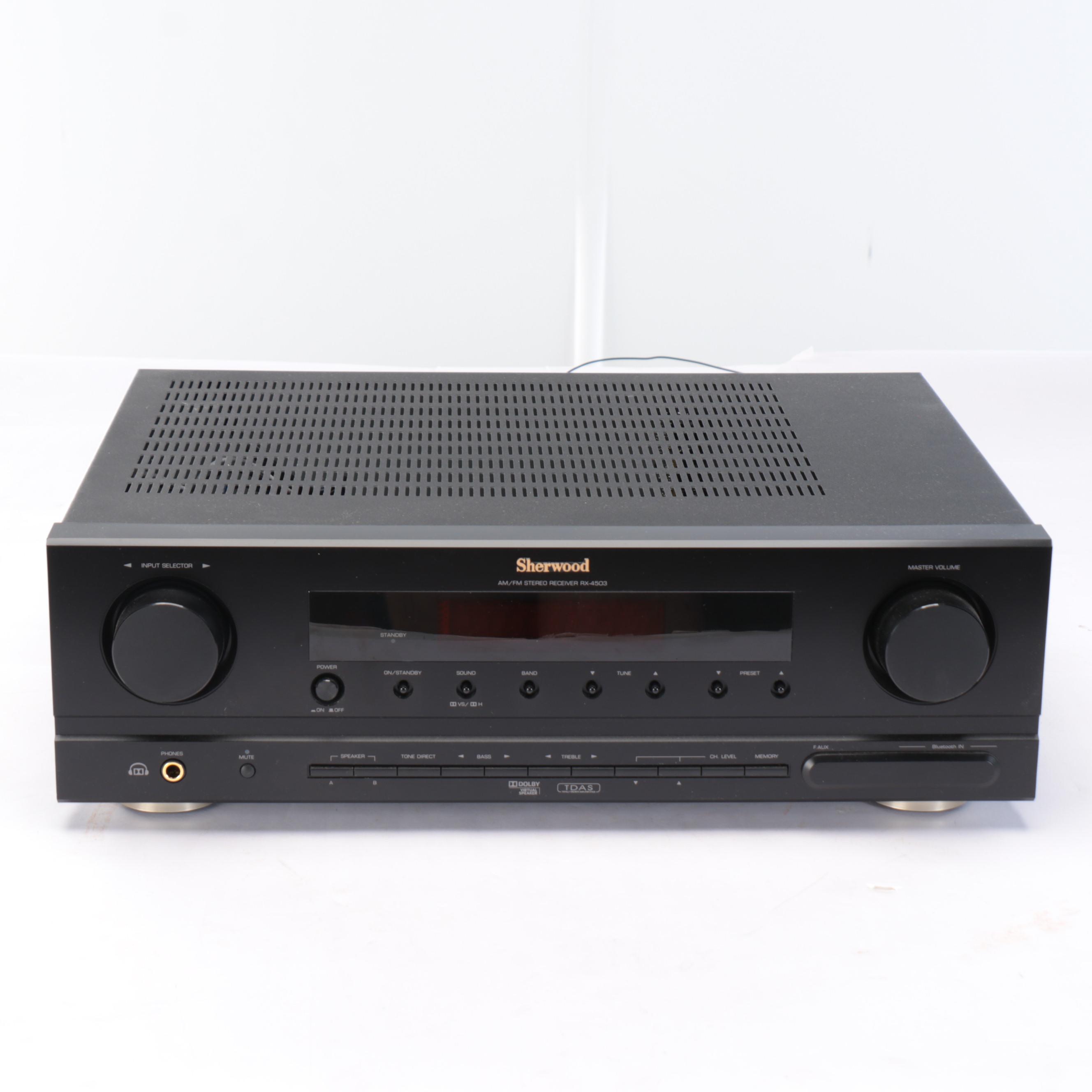 Sherwood Stereo Receiver, Technics Double Tape Deck and TEAC CD Player