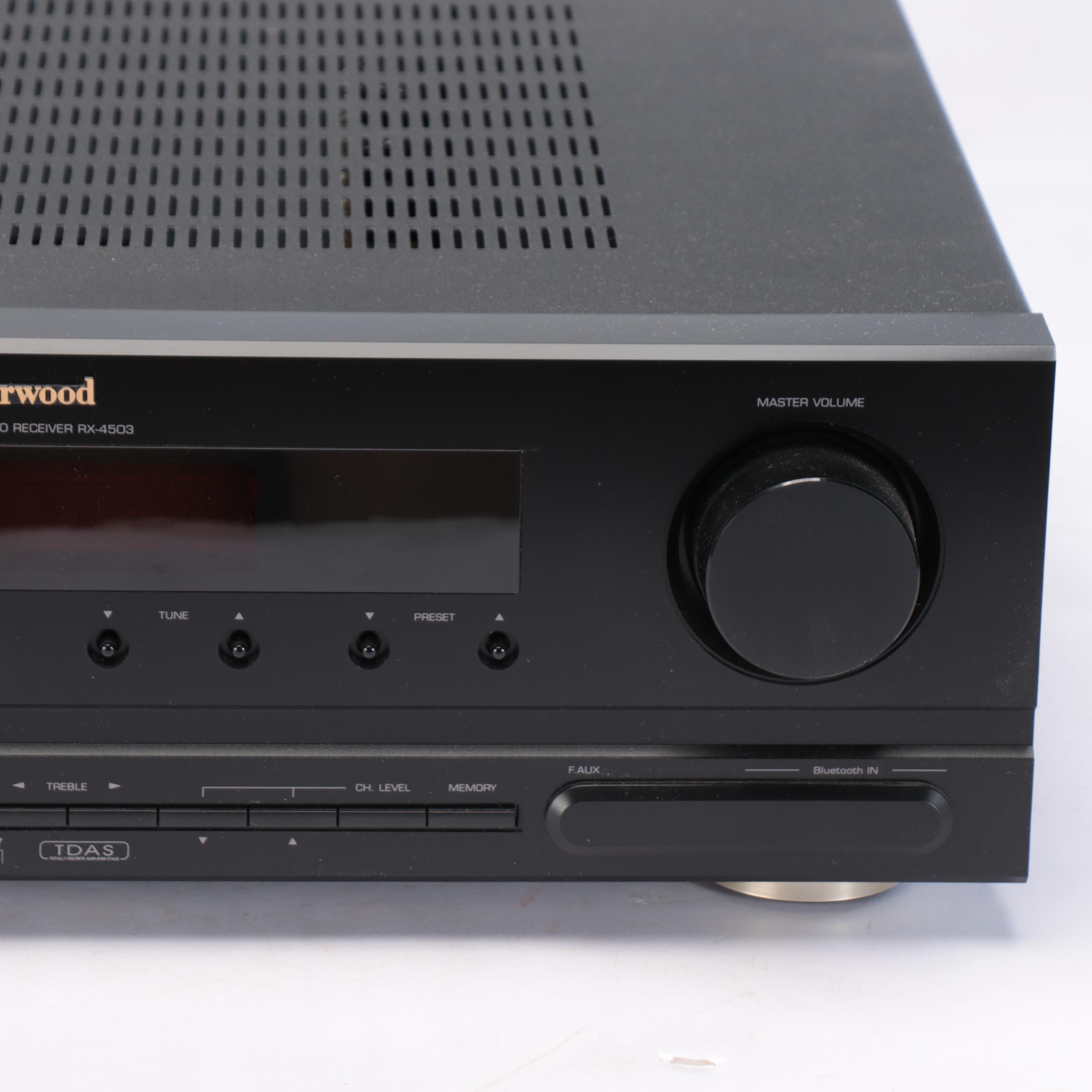 Sherwood Stereo Receiver, Technics Double Tape Deck and TEAC CD Player
