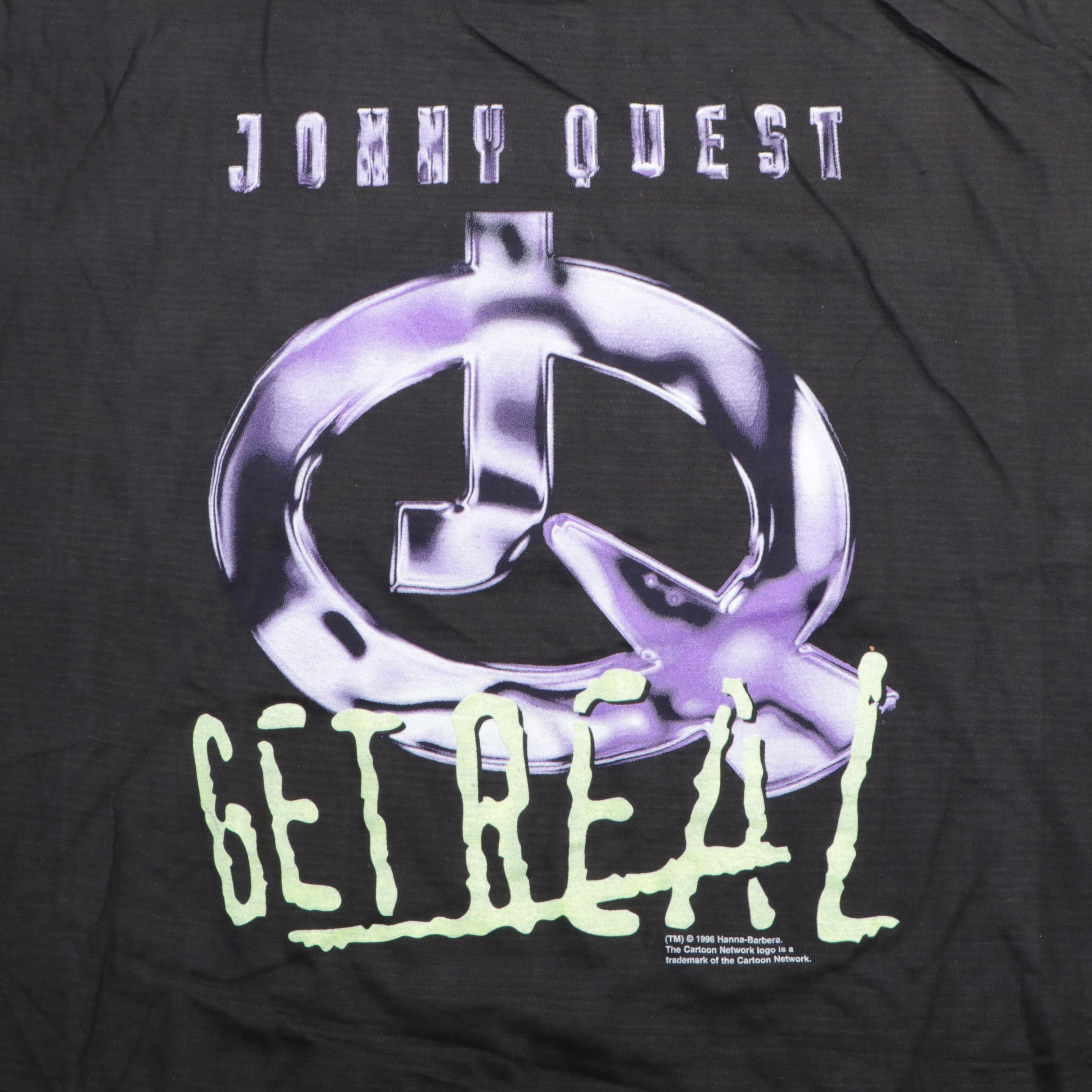 Cartoon Network Jonny Quest "Get Real" T-Shirts, 1996