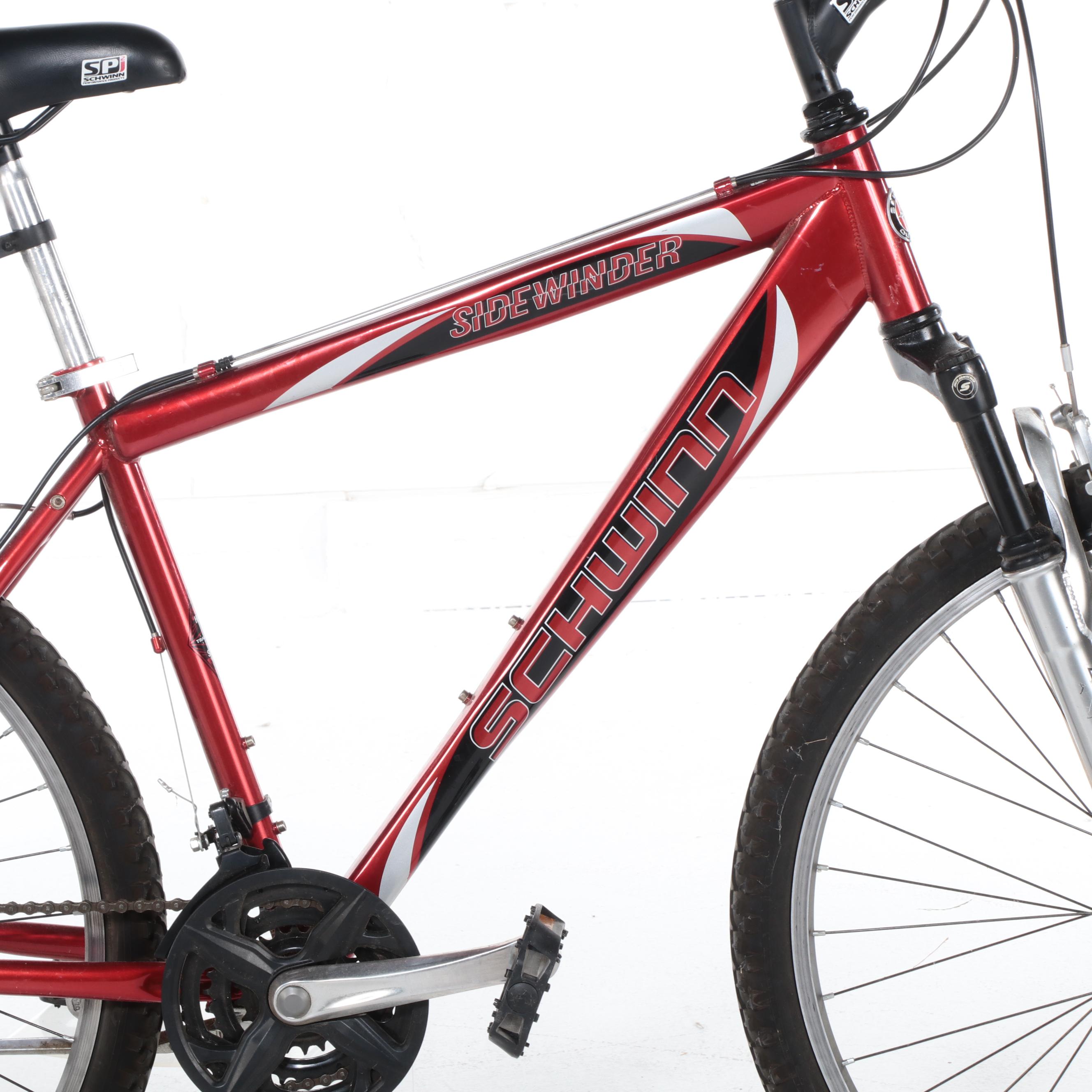 Schwinn Sidewinder Mountain Bike in Red, 2000s
