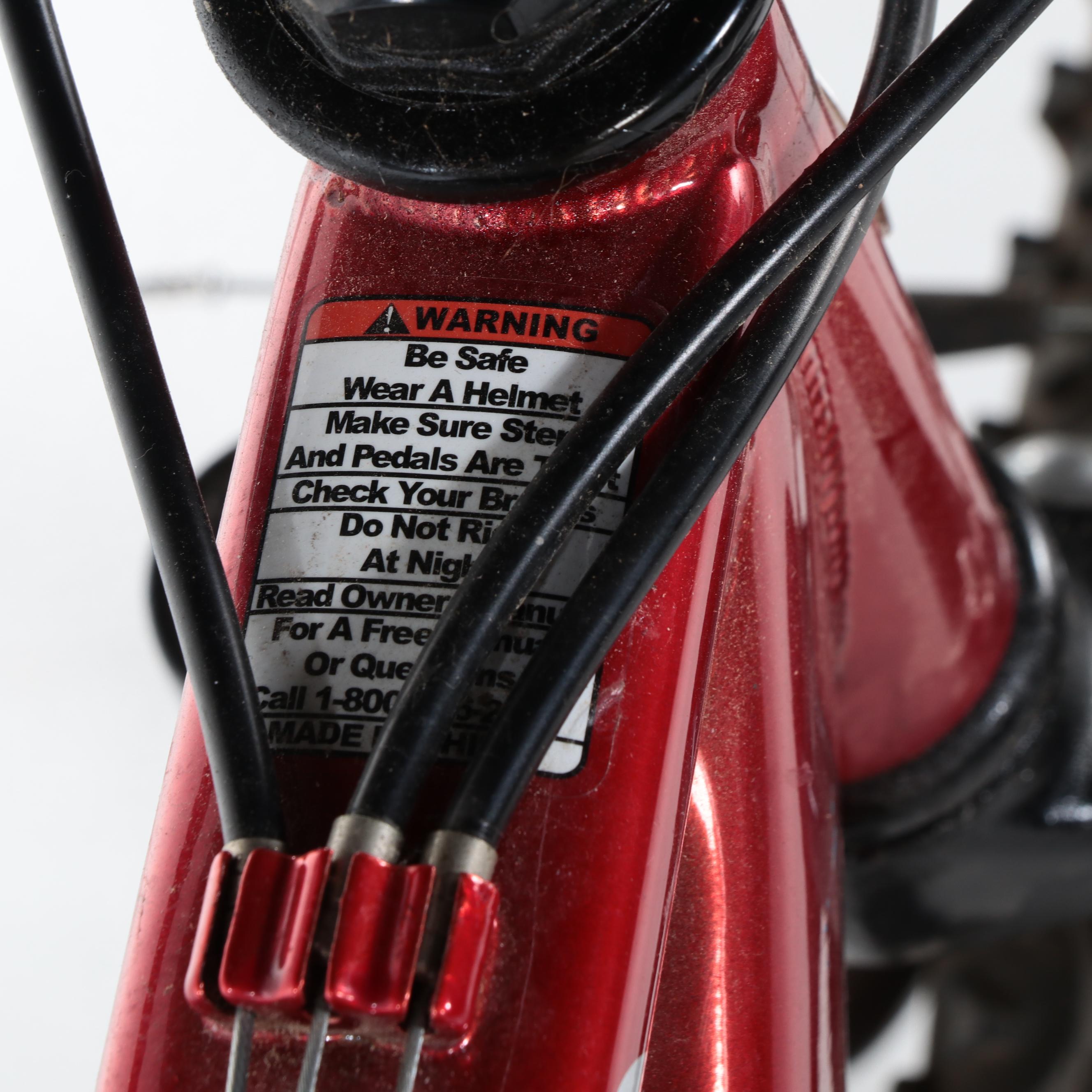 Schwinn Sidewinder Mountain Bike in Red, 2000s