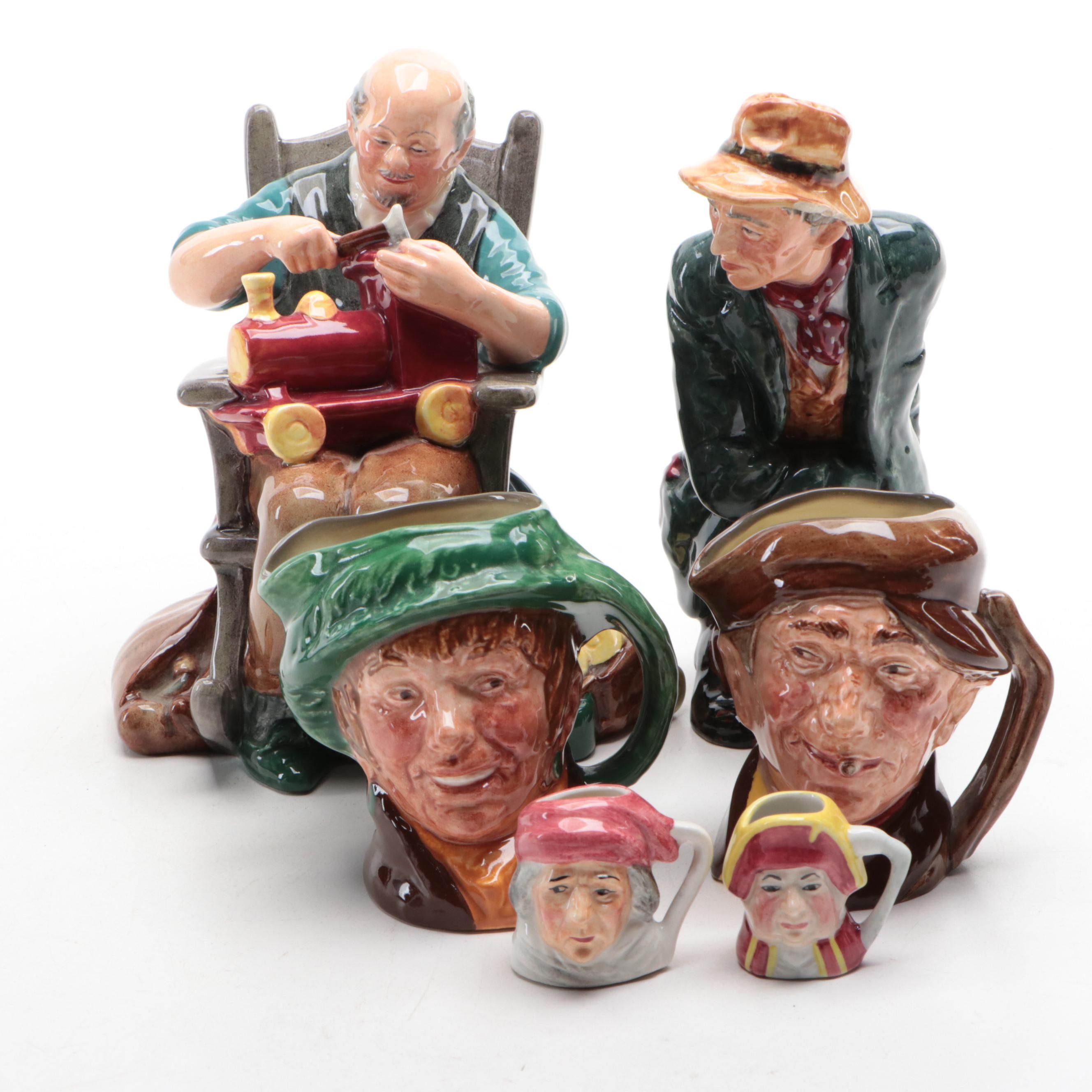 Royal Doulton Ceramic Character Mugs, Figurines and More