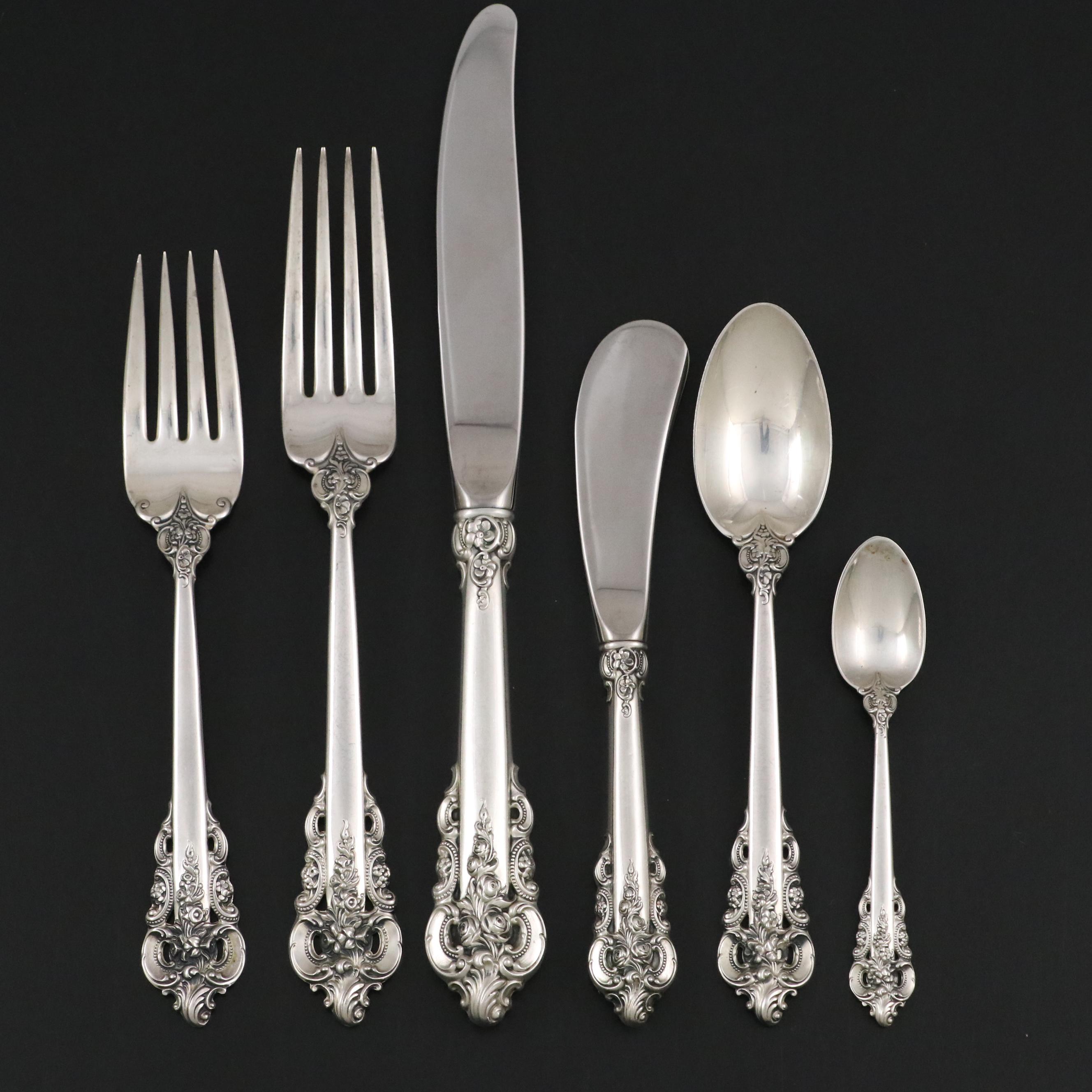 Wallace "Grande Baroque" Sterling Silver Flatware