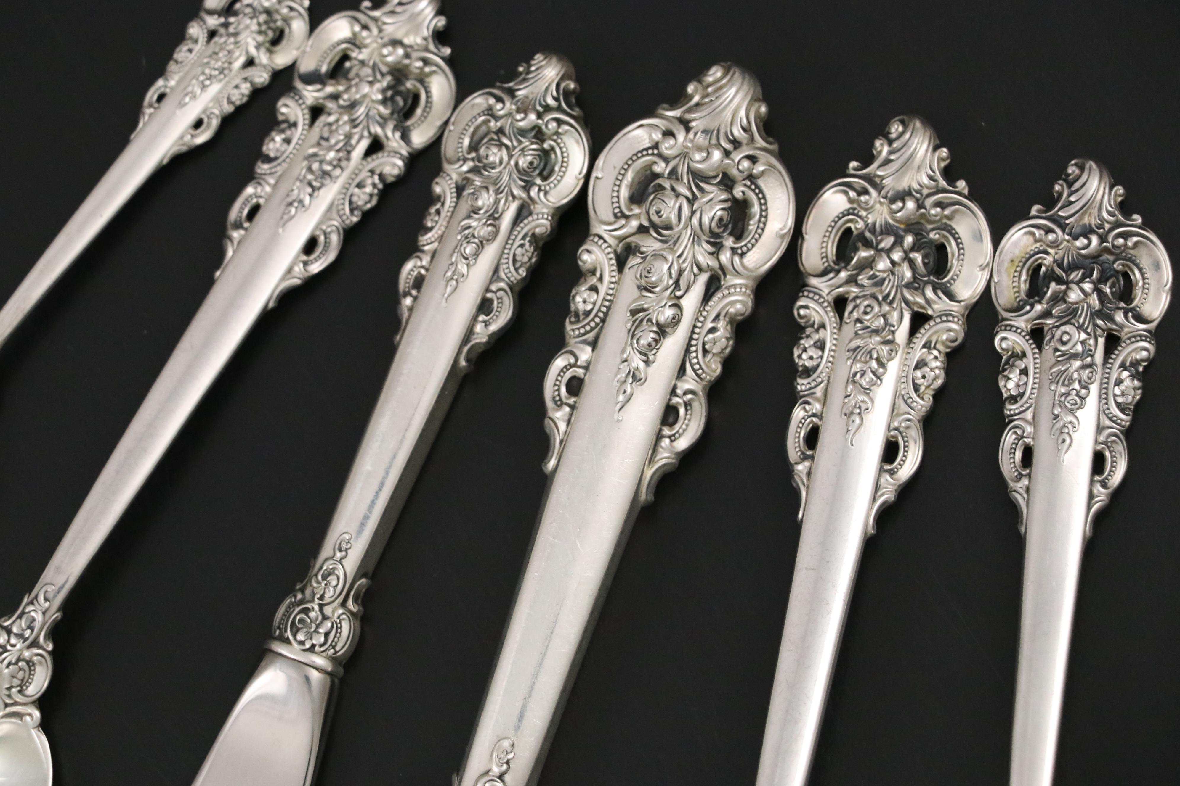 Wallace "Grande Baroque" Sterling Silver Flatware