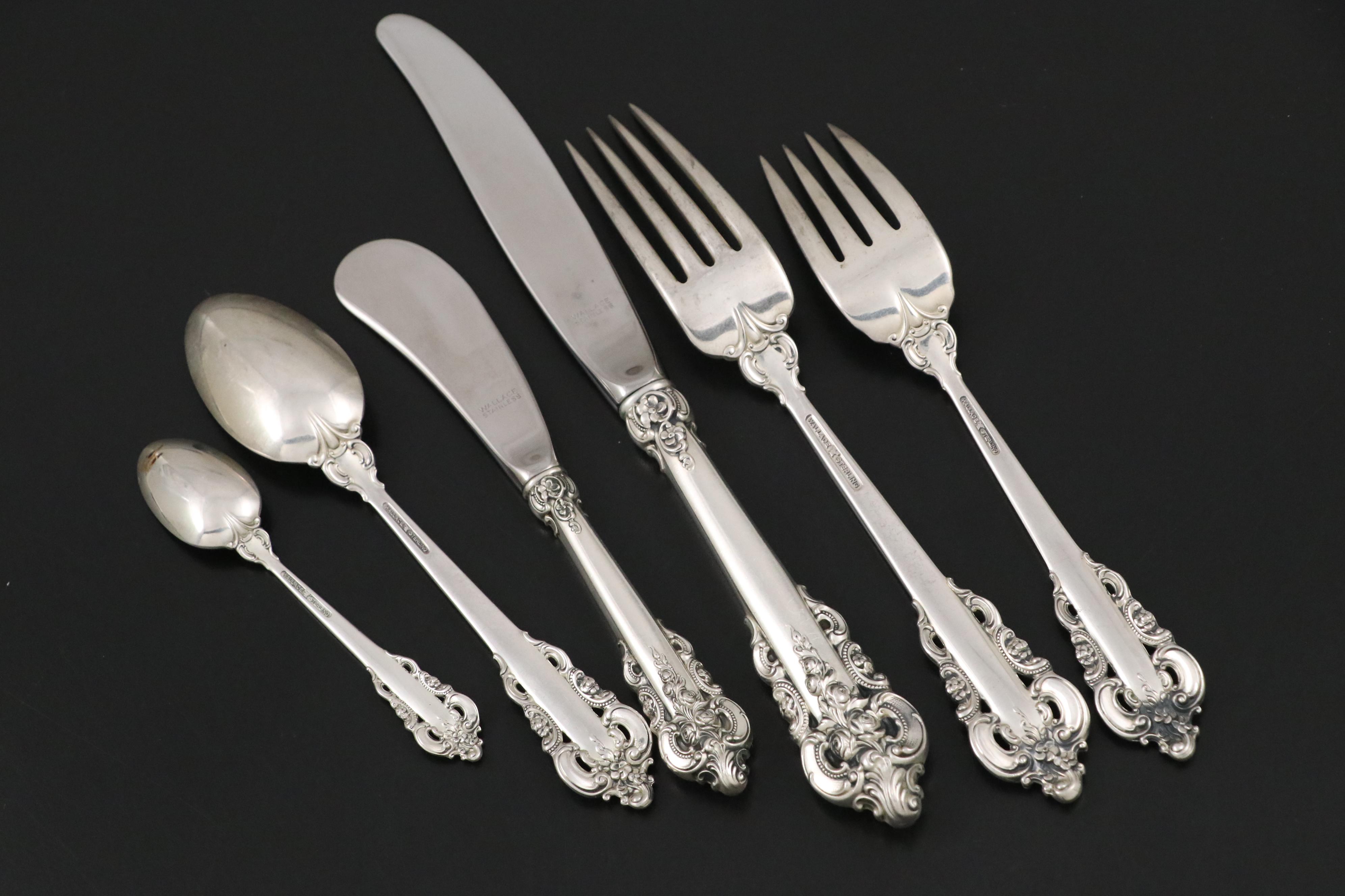 Wallace "Grande Baroque" Sterling Silver Flatware