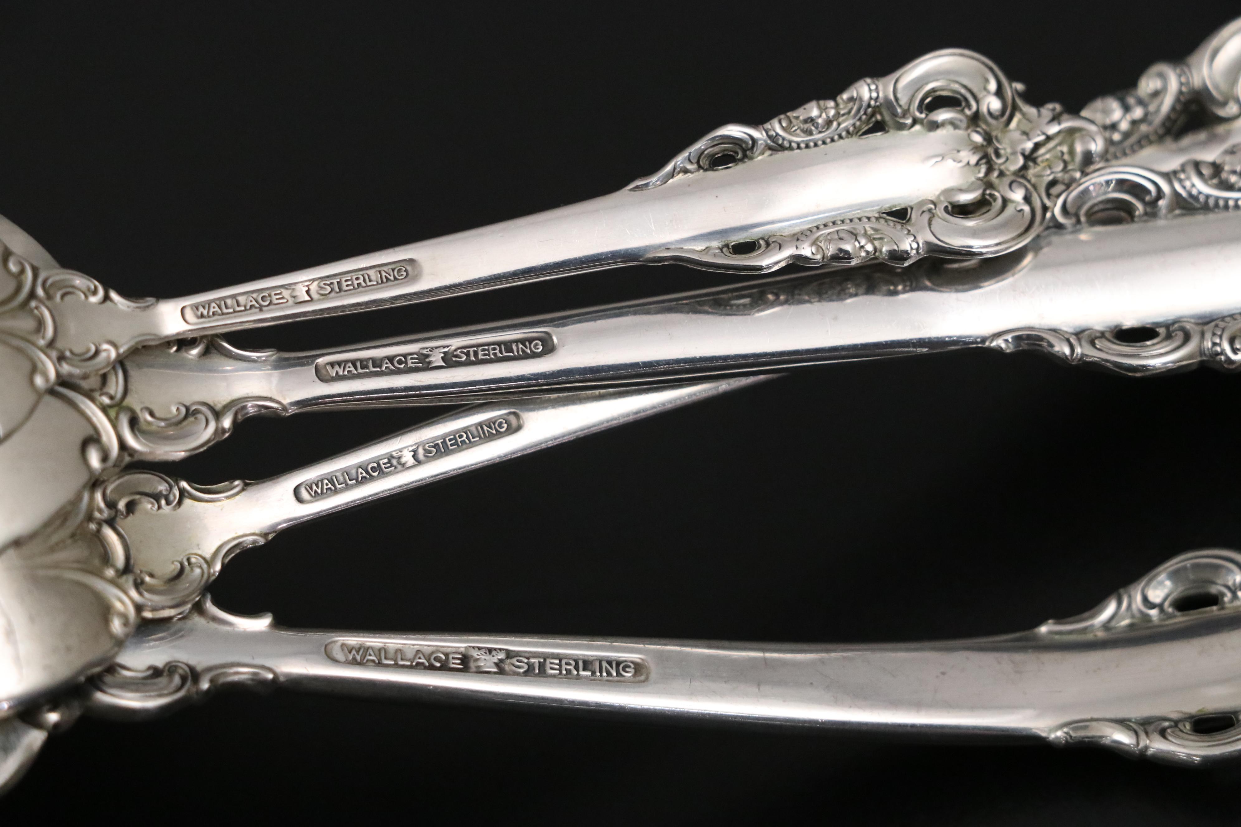 Wallace "Grande Baroque" Sterling Silver Flatware