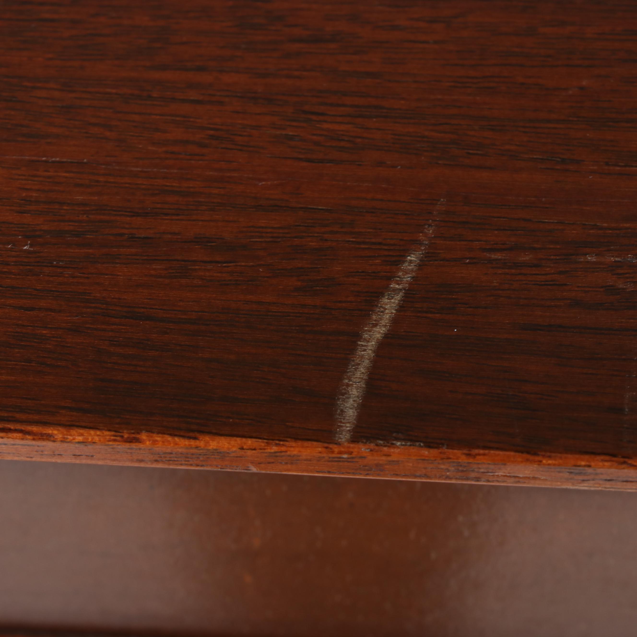 Colonial Manufacturing Co. "Treasure House" Mahogany Display Cabinet-on-Stand