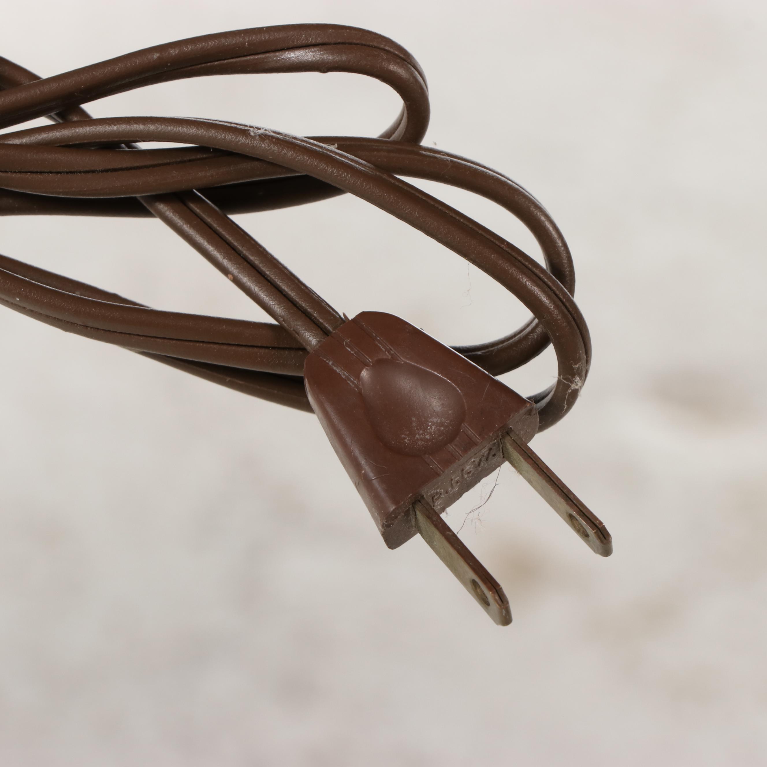 Colonial Manufacturing Co. "Treasure House" Mahogany Display Cabinet-on-Stand