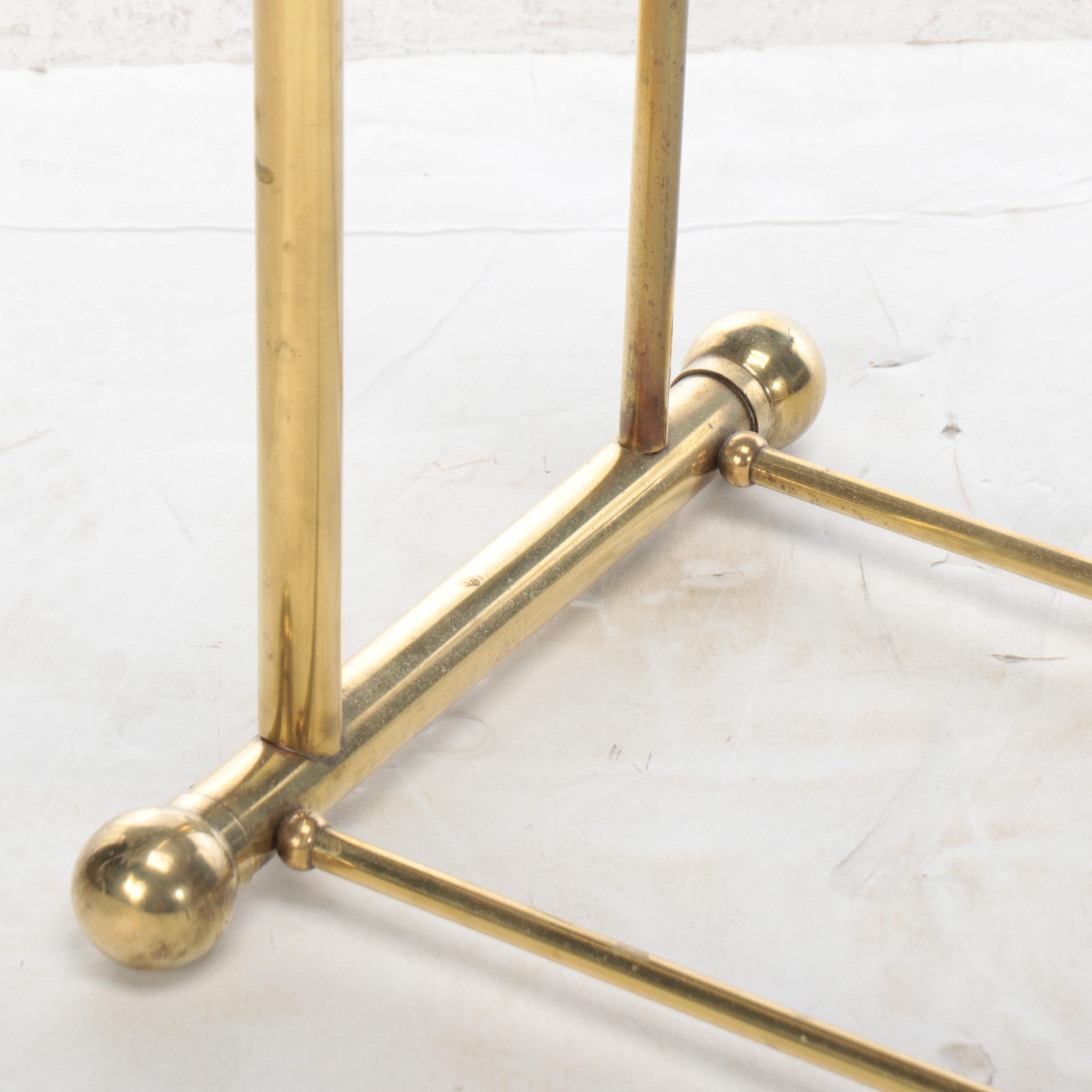 Victorian Style Brass Quilt Rack, 20th Century