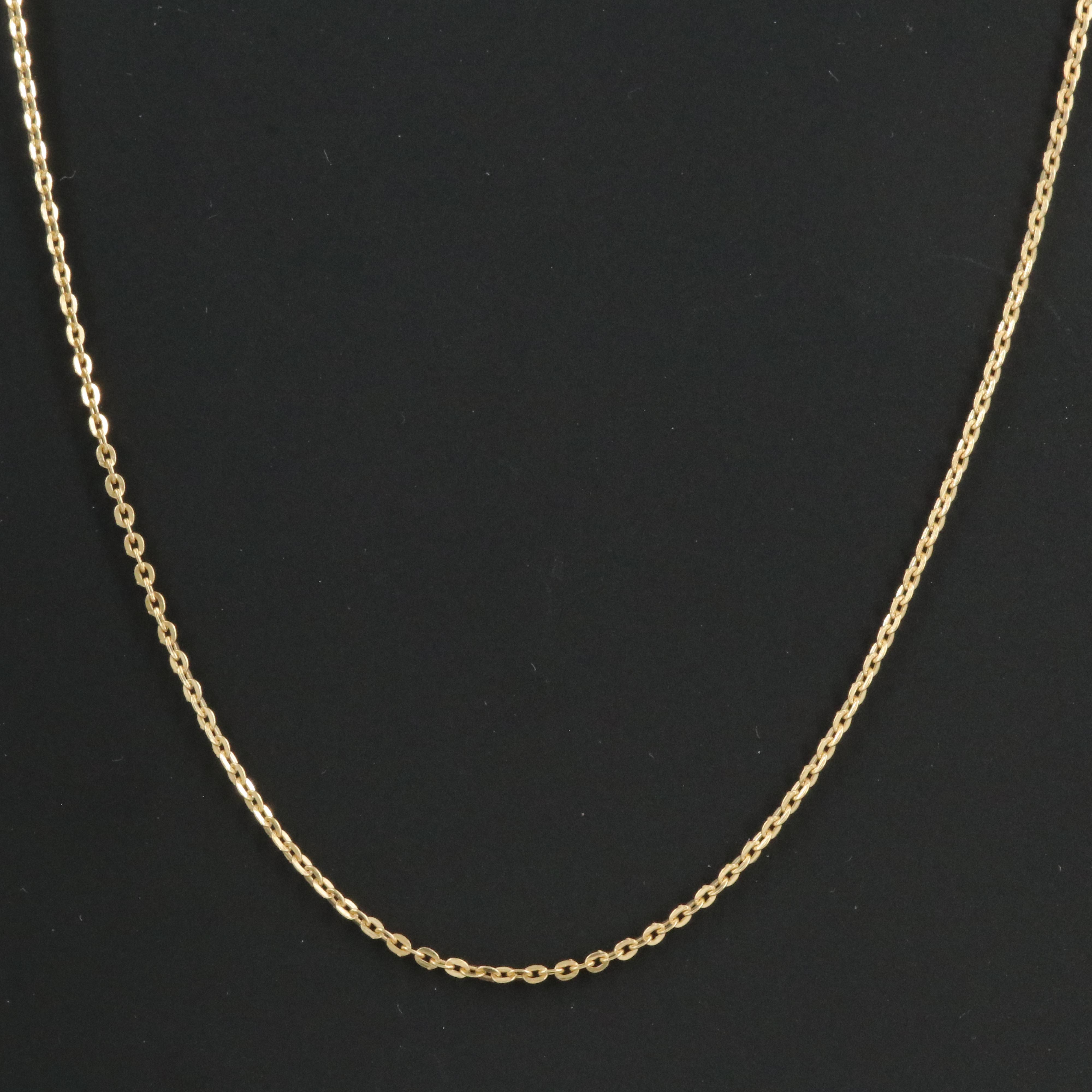 18K Chain Necklace