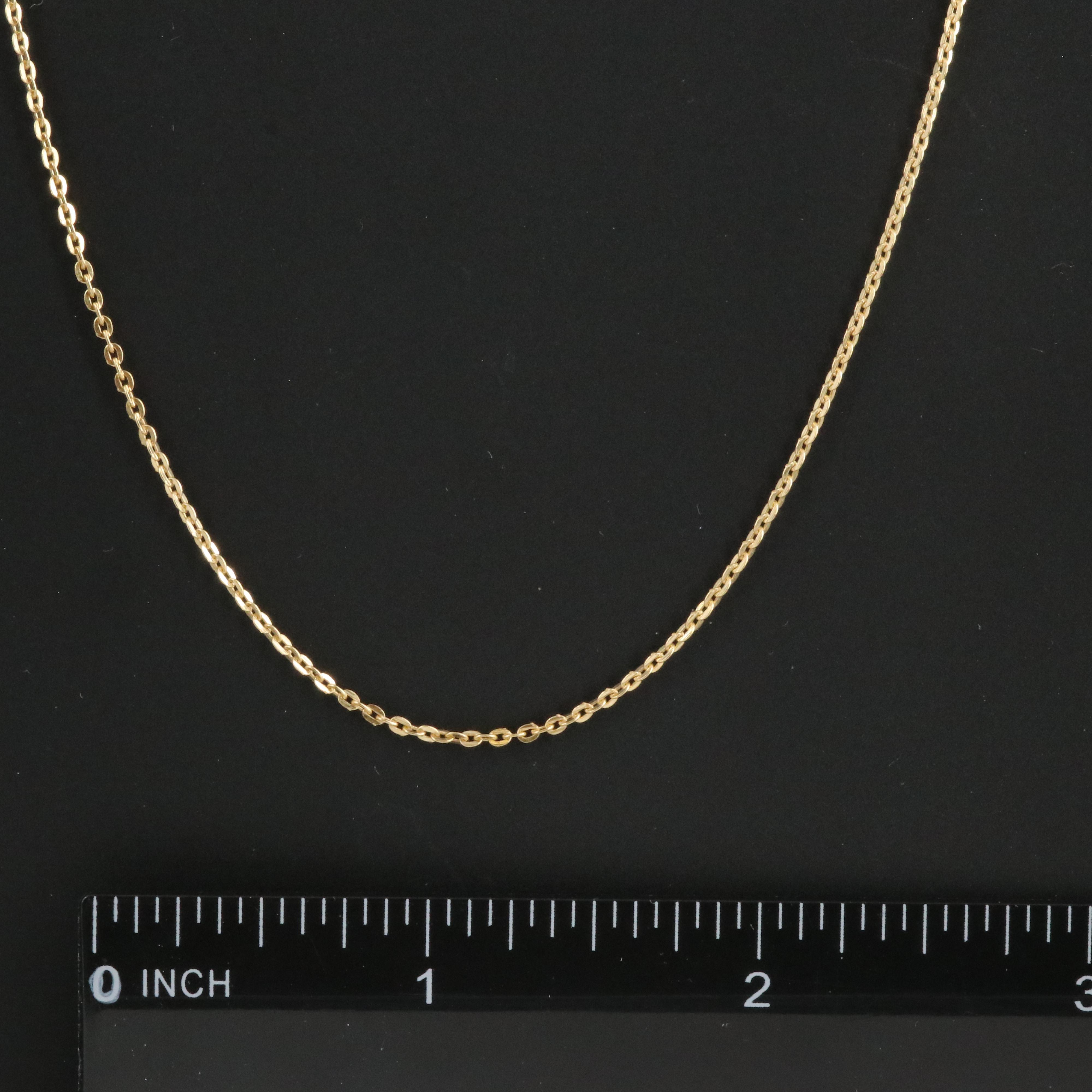 18K Chain Necklace