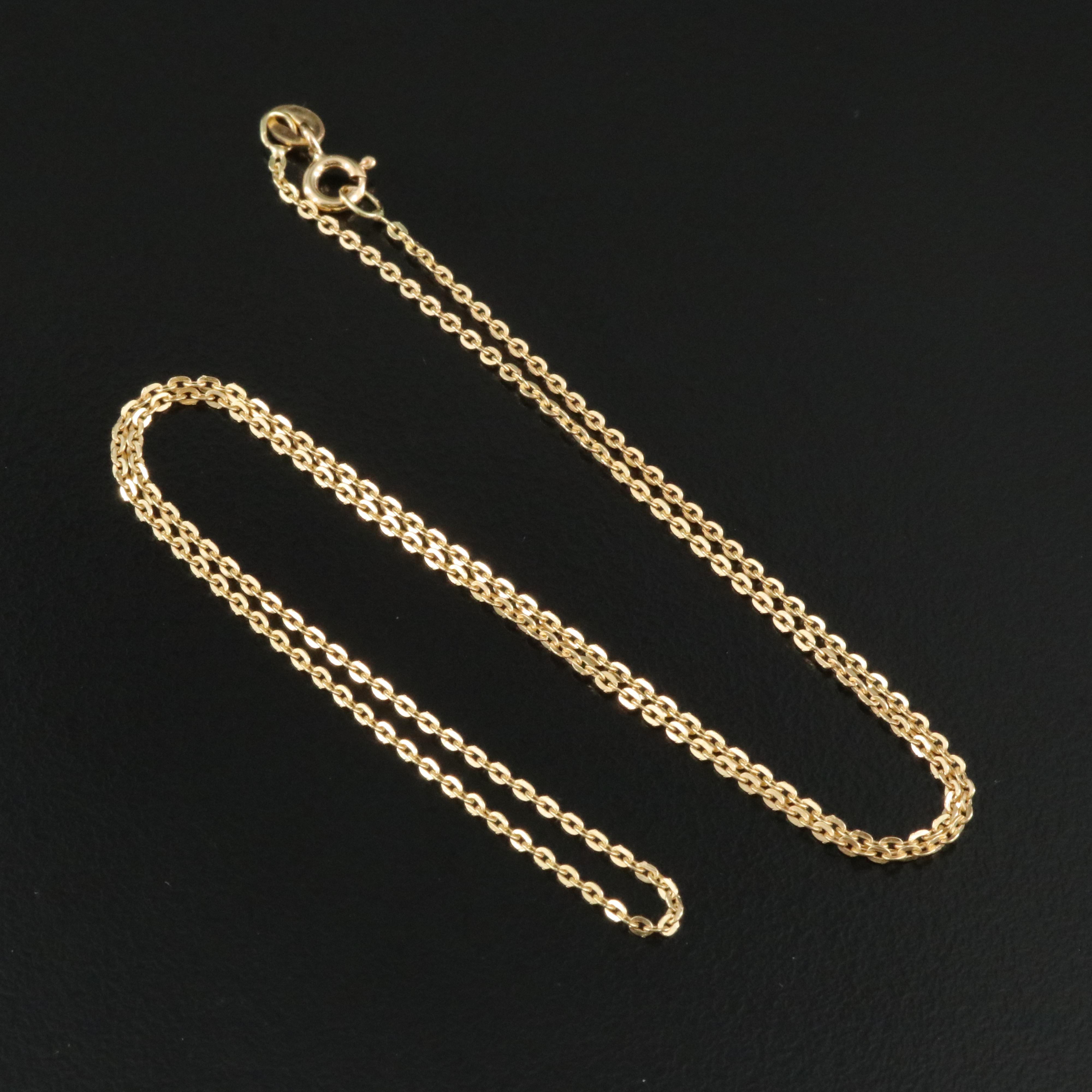 18K Chain Necklace