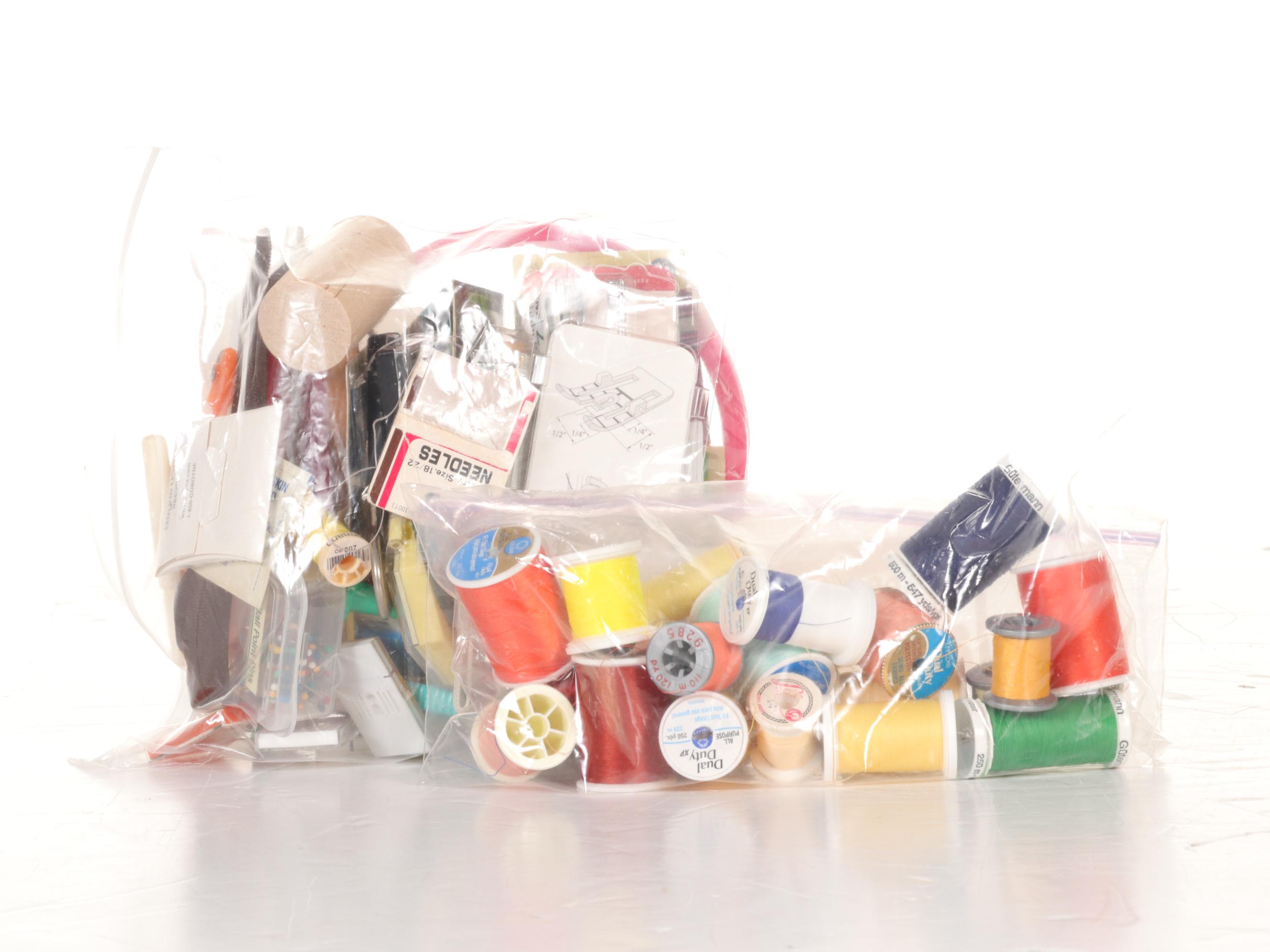 Husqvarna Viking Sapphire 835 Sewing Machine with Supplies EBTH