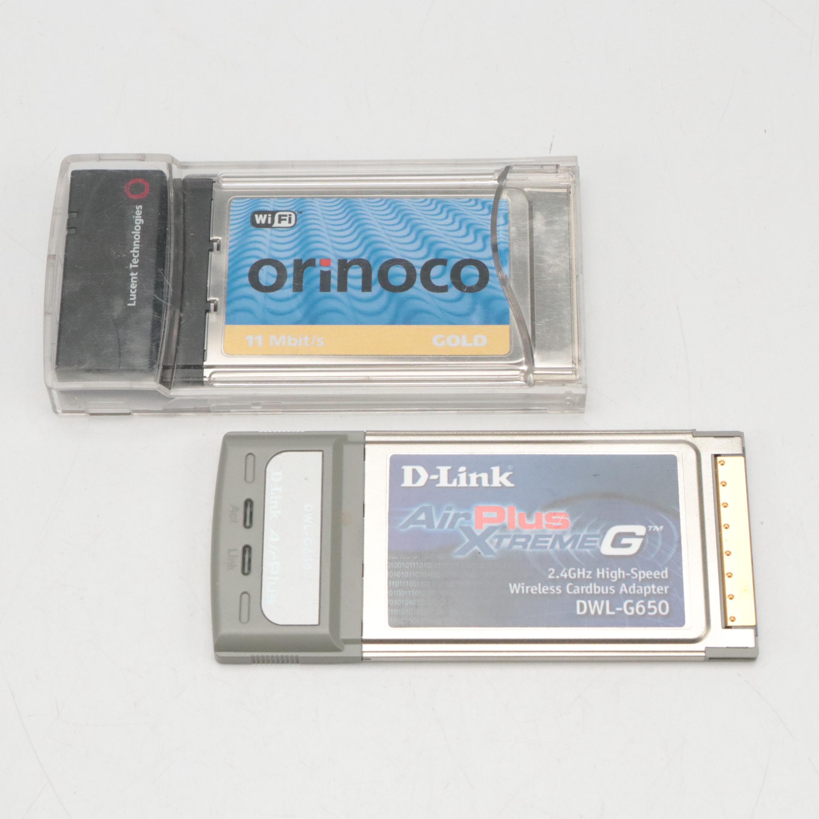 WiFi Network Adapters by D-Link, Orinoco and 3Com with Other Software