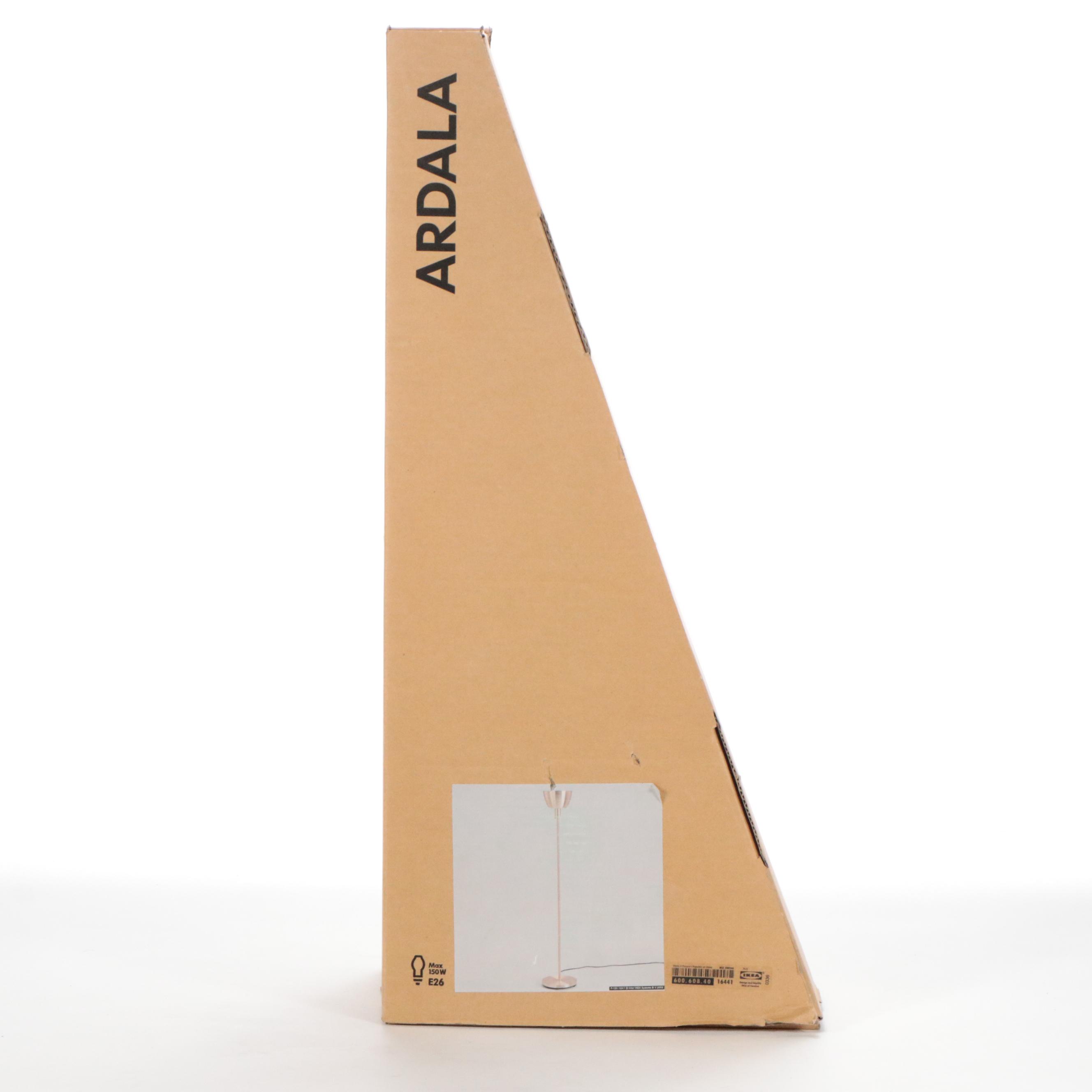 IKEA "Tollarp" Metal Table Lamp and "Ardala" Brass Table Lamps