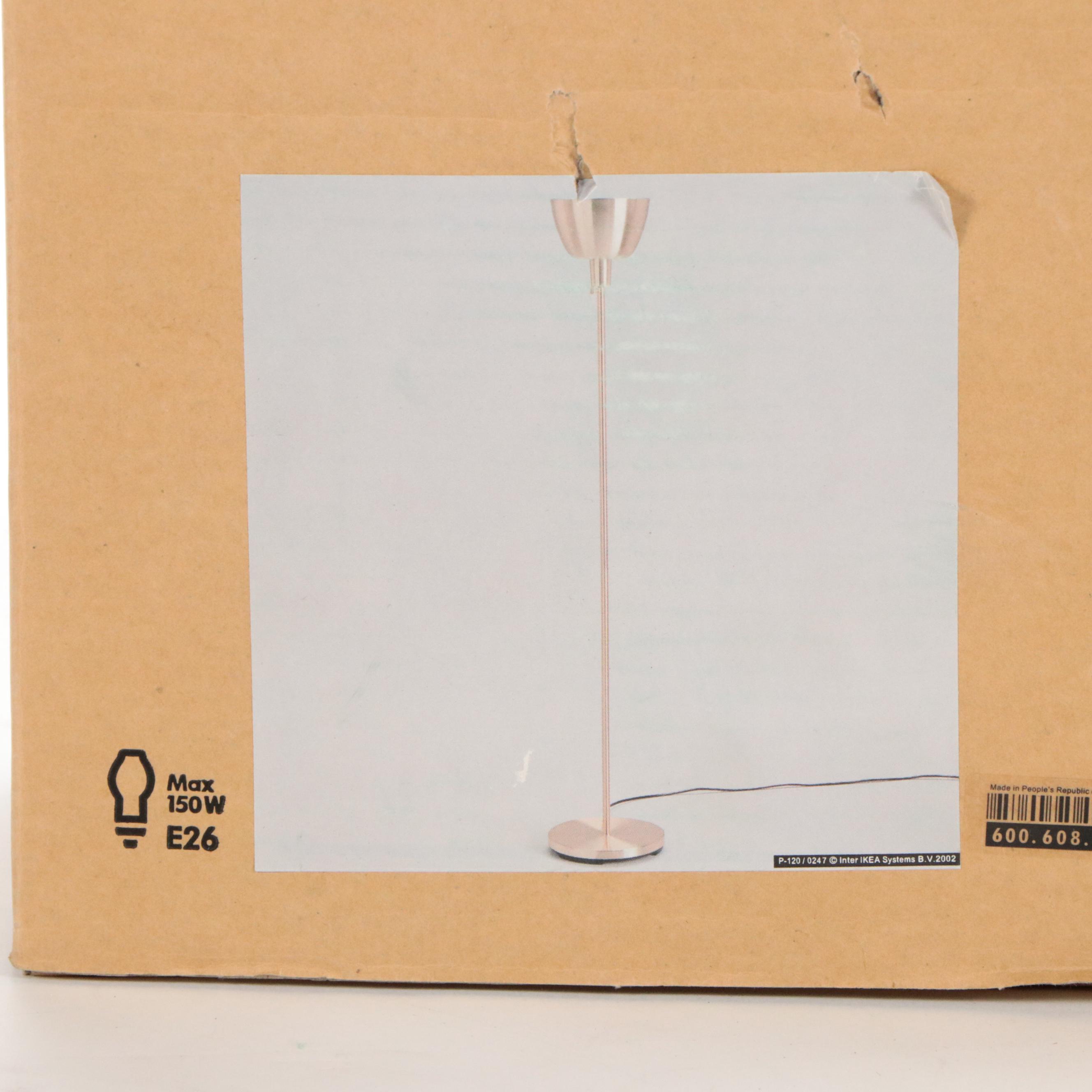 IKEA "Tollarp" Metal Table Lamp and "Ardala" Brass Table Lamps