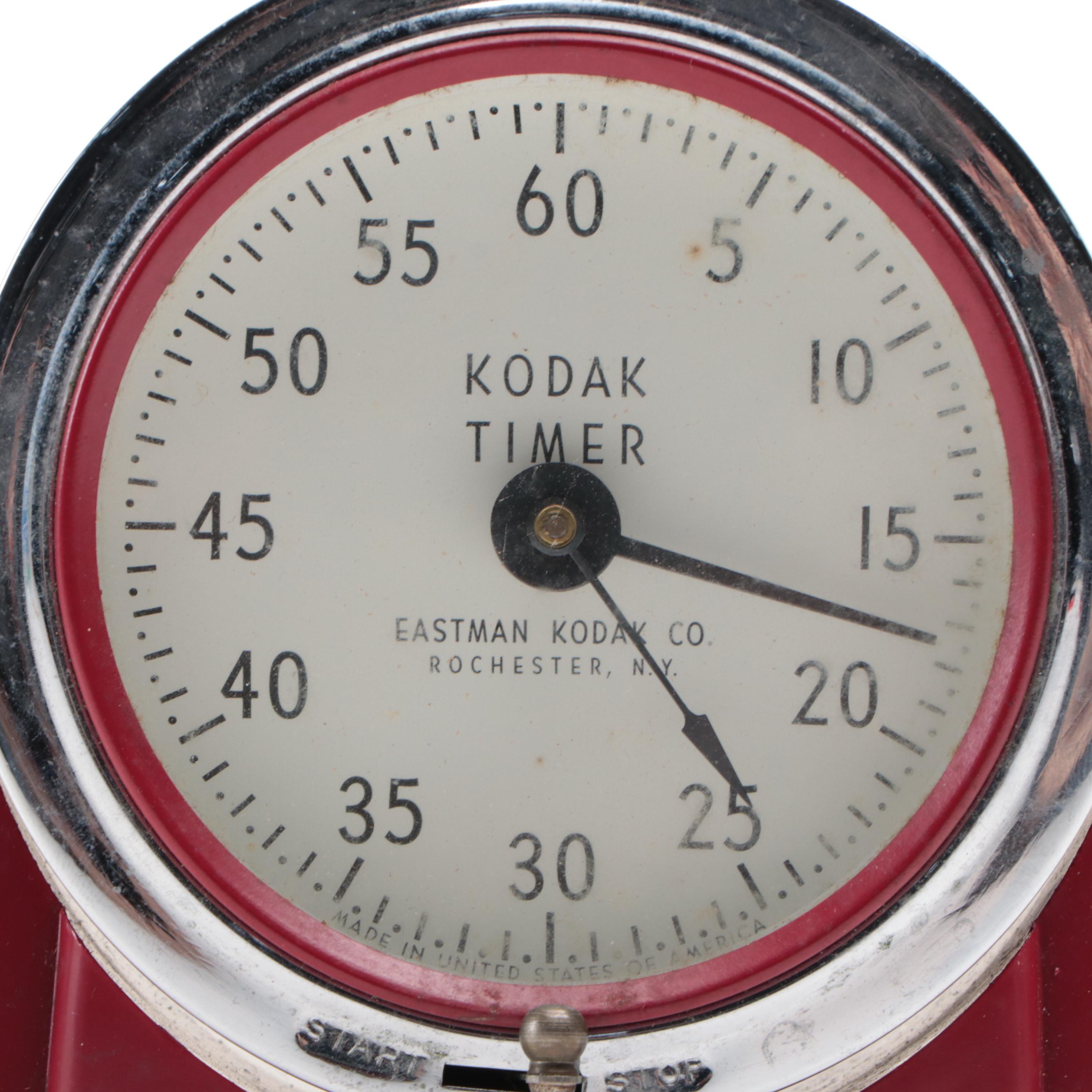 Eastman Kodak Co. Metal Timer with Dimco-Gray Company Universal Timer