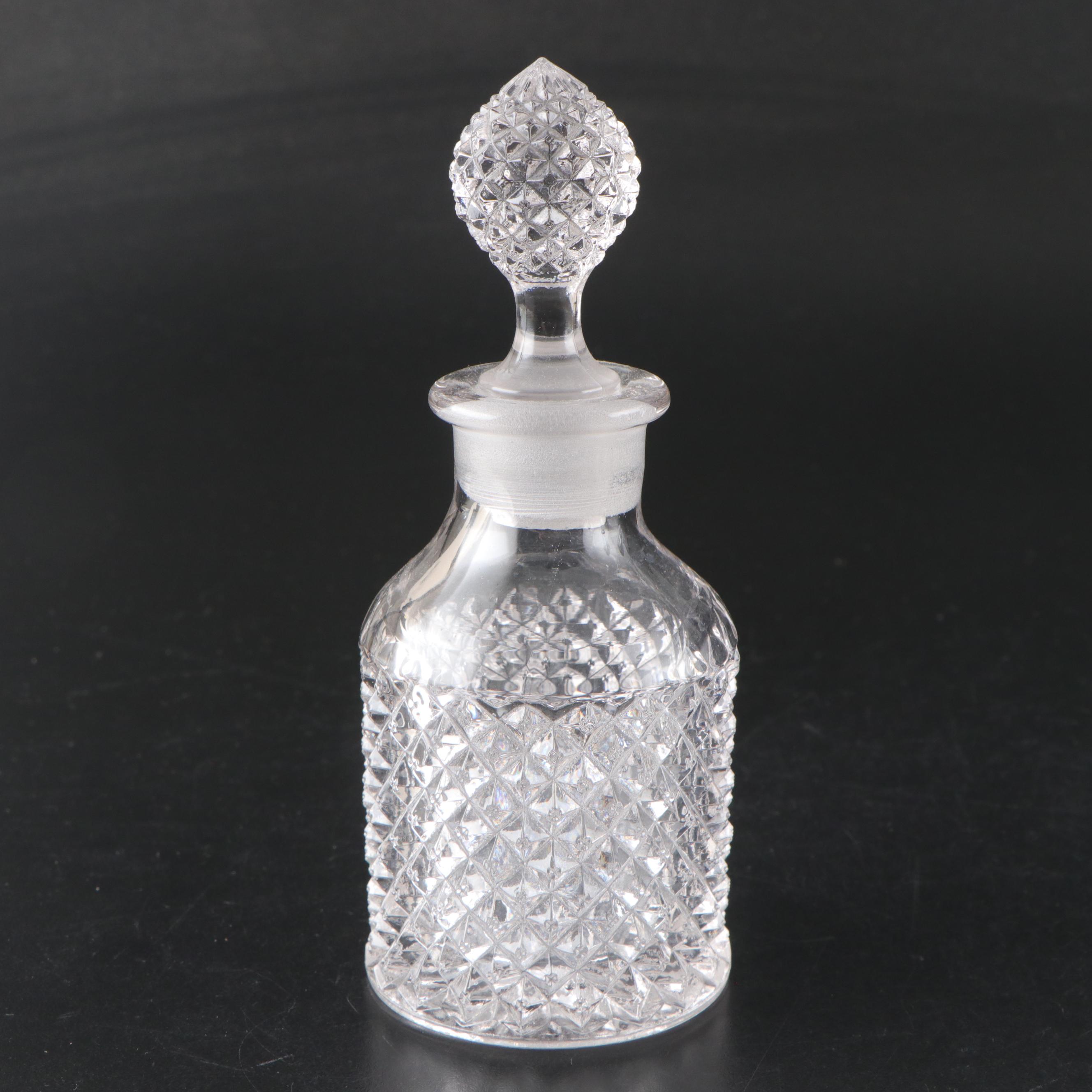 American Brilliant Style Cut Glass and Crystal Perfume Bottles, 20th Century