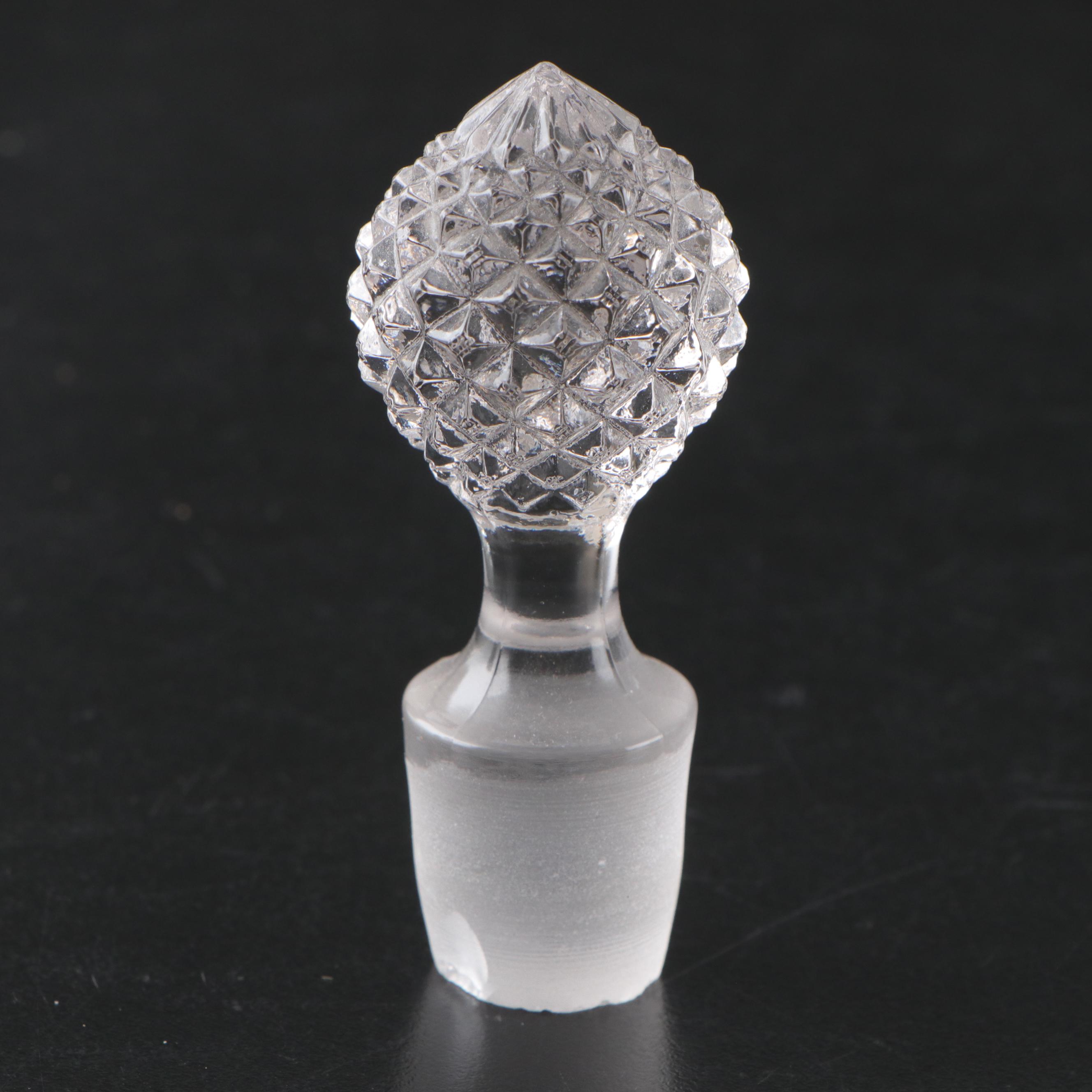 American Brilliant Style Cut Glass and Crystal Perfume Bottles, 20th Century