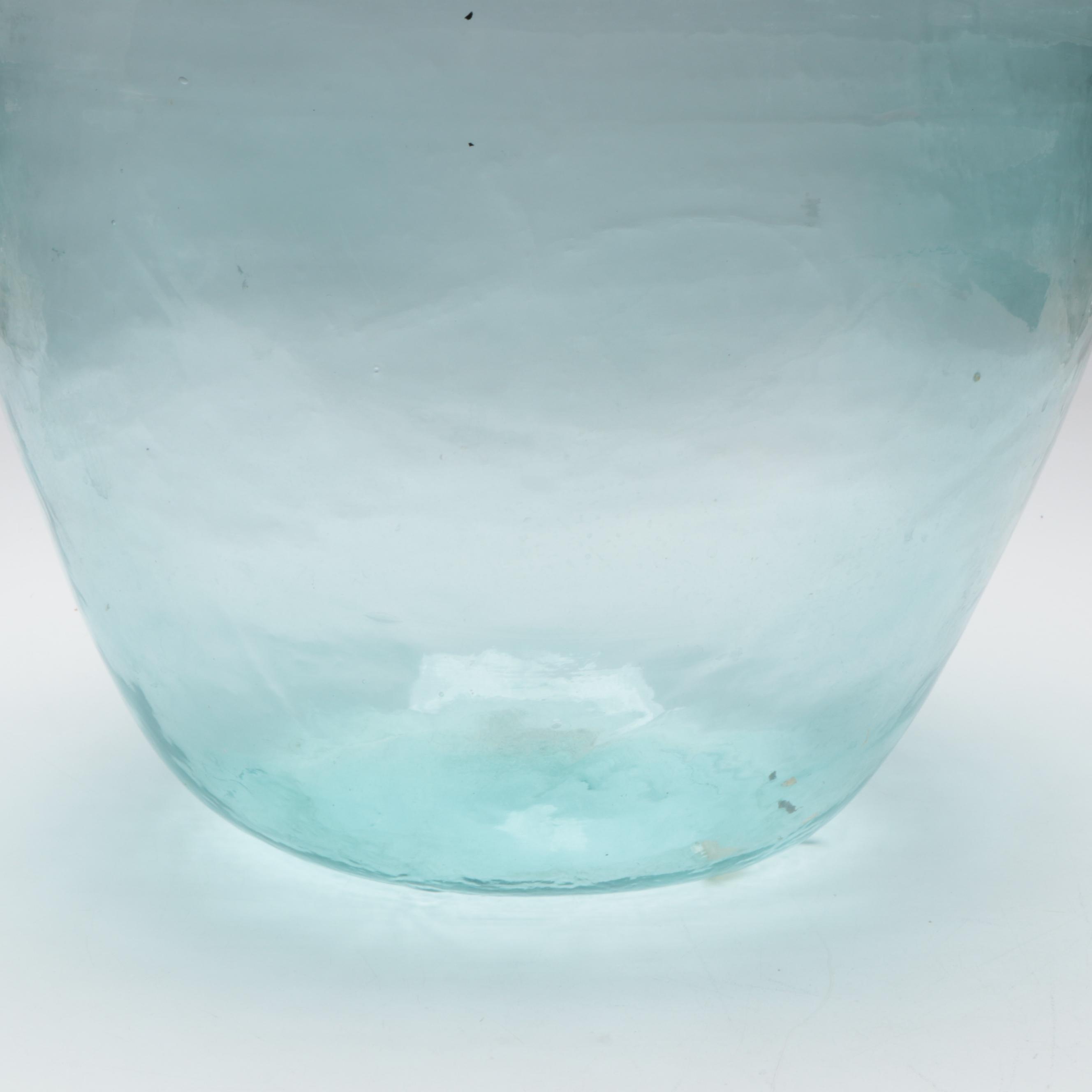 Handmade Blown Glass Carboy, Antique