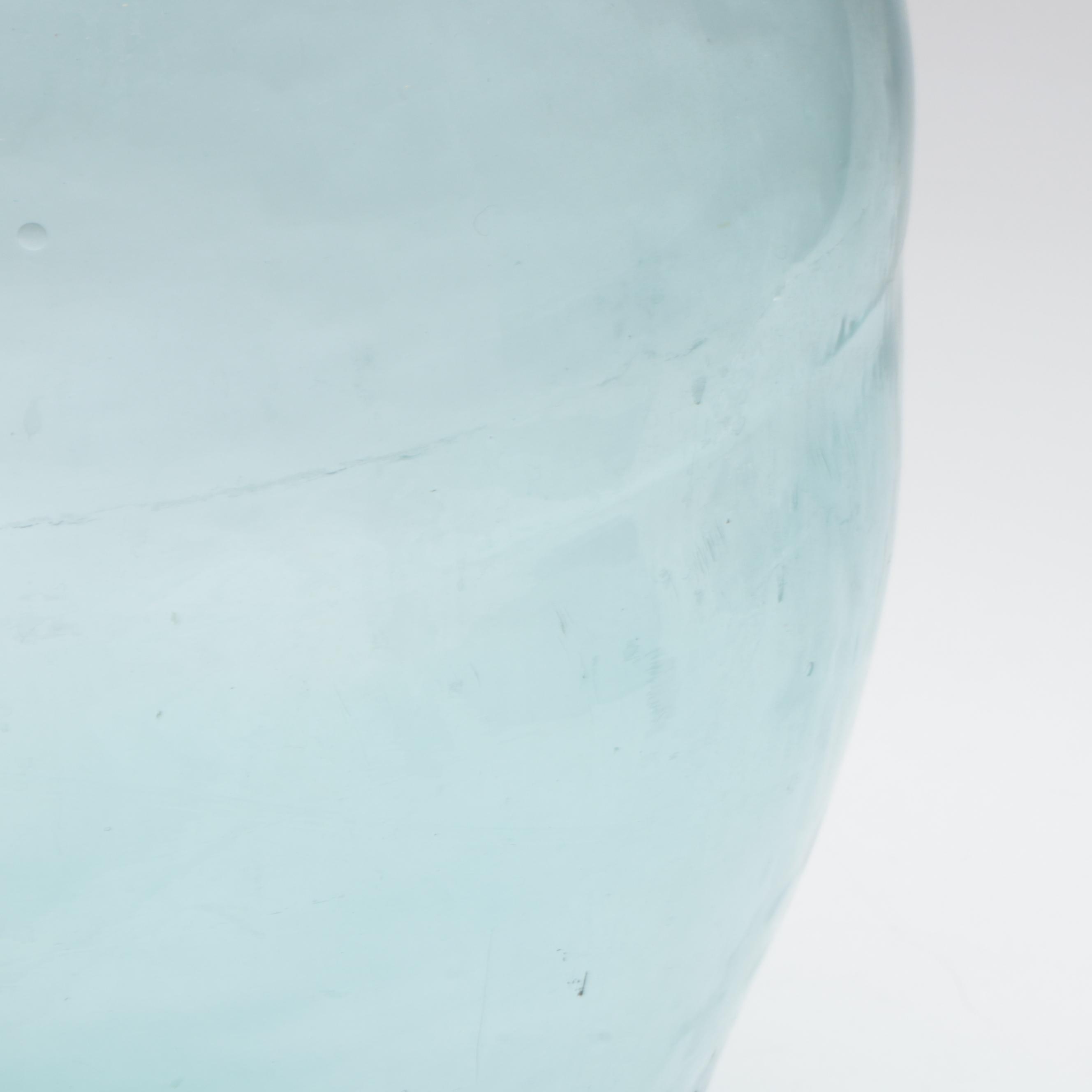 Handmade Blown Glass Carboy, Antique