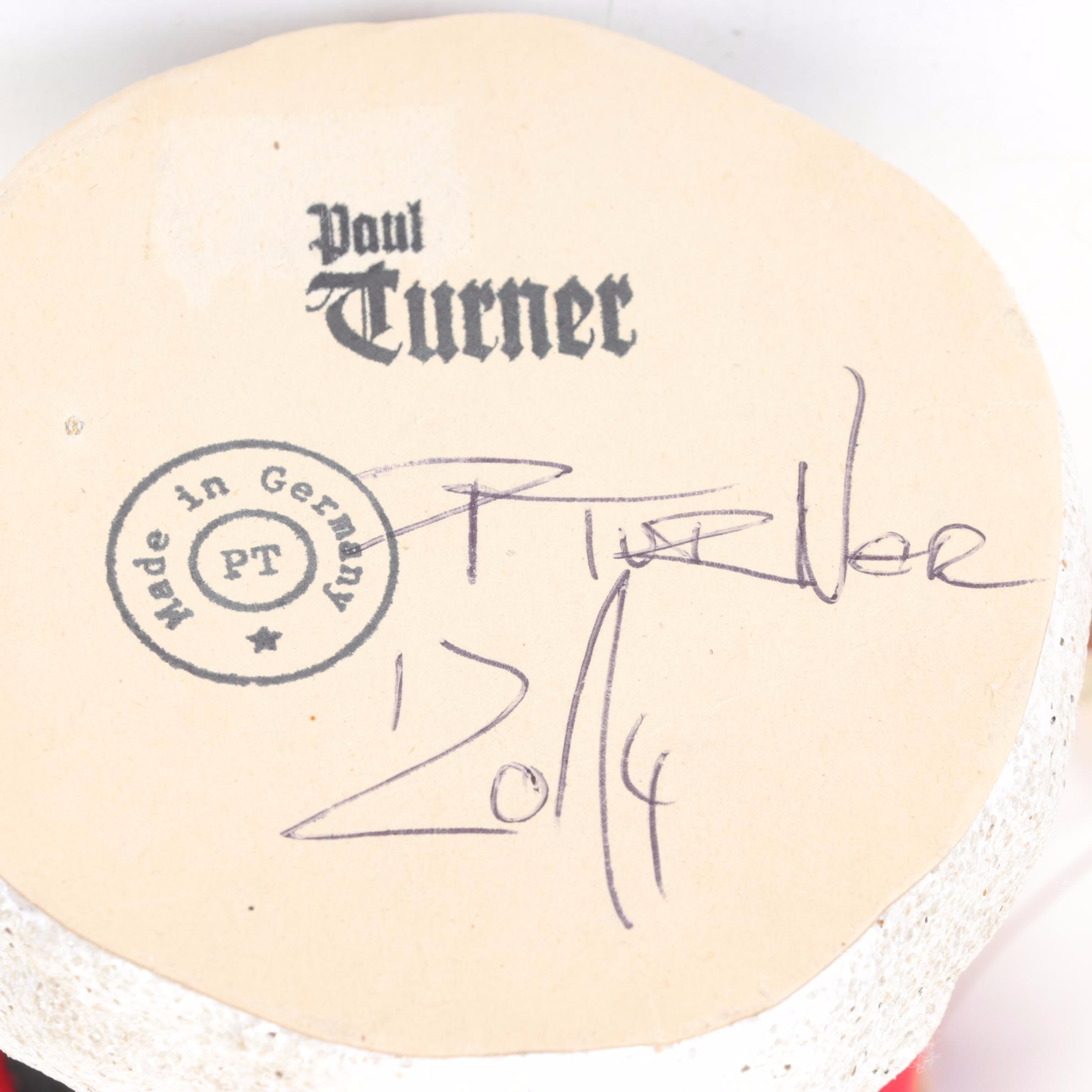 Handmade German Santa Candy Container by Paul Turner