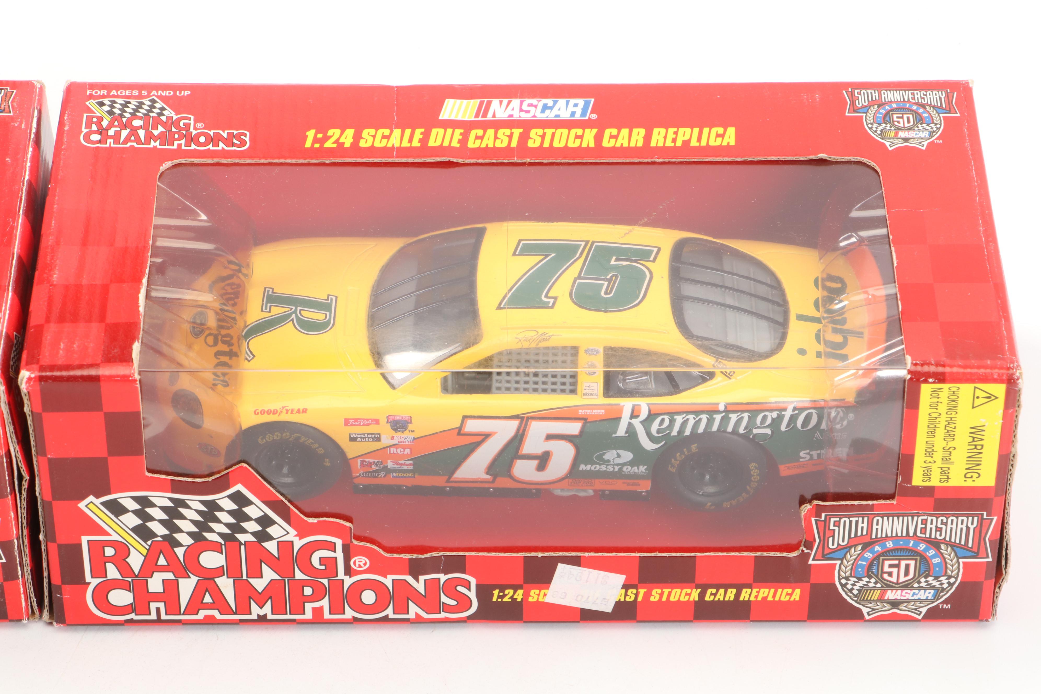 Racing Champions 50th Anniversary NASCAR 1:24 Scale Diecast Cars, 1990s