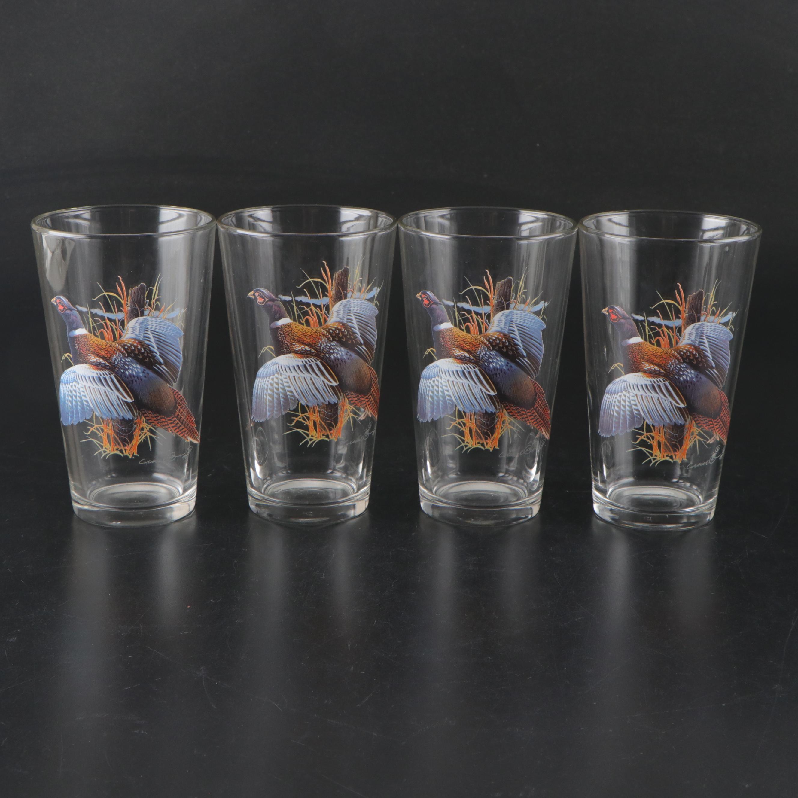 Floral Motif Glass Vases with Pressed Glass Vases and More