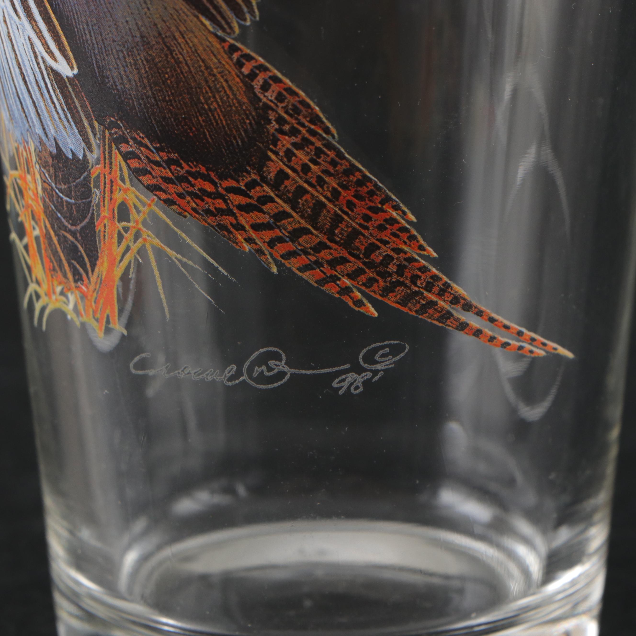 Floral Motif Glass Vases with Pressed Glass Vases and More