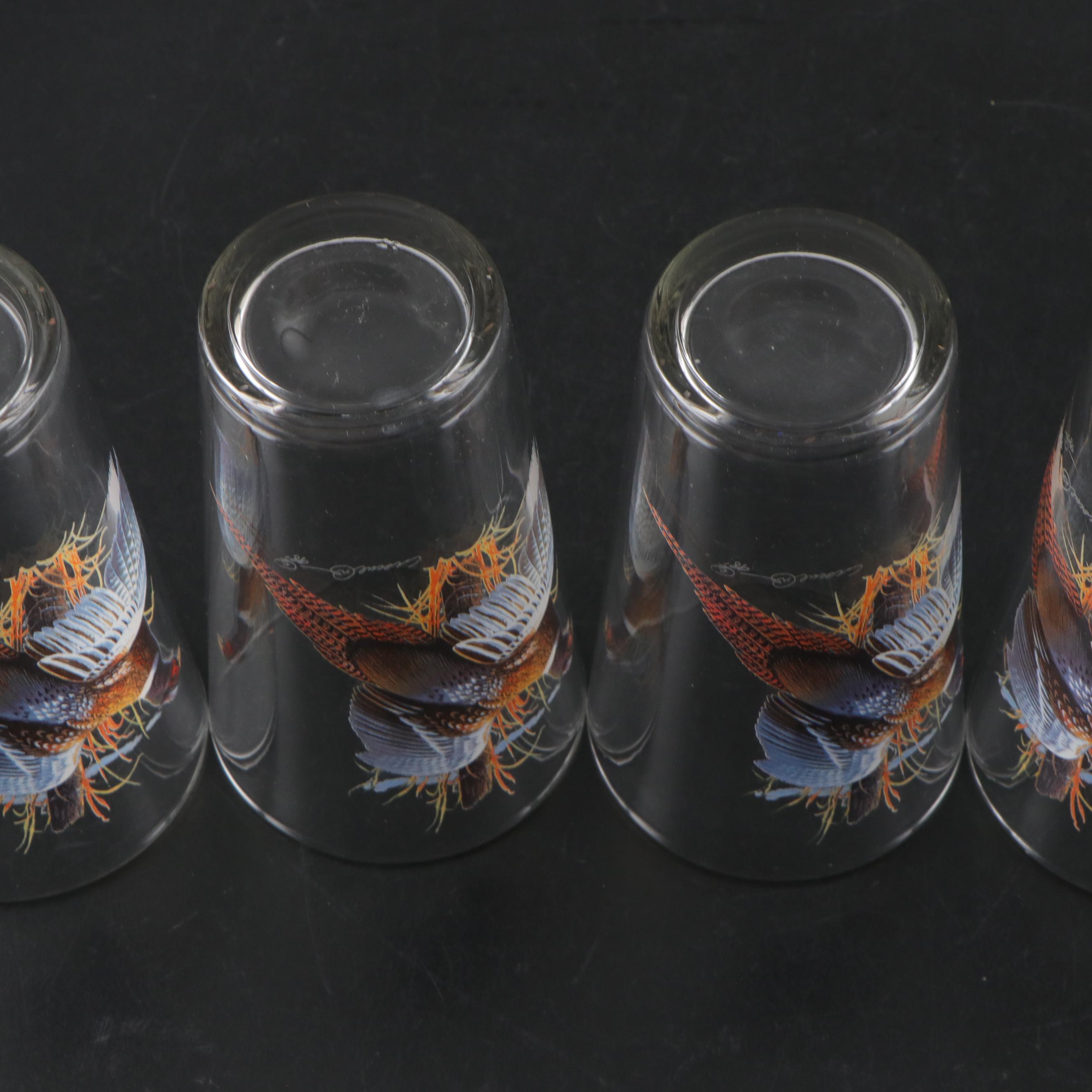 Floral Motif Glass Vases with Pressed Glass Vases and More