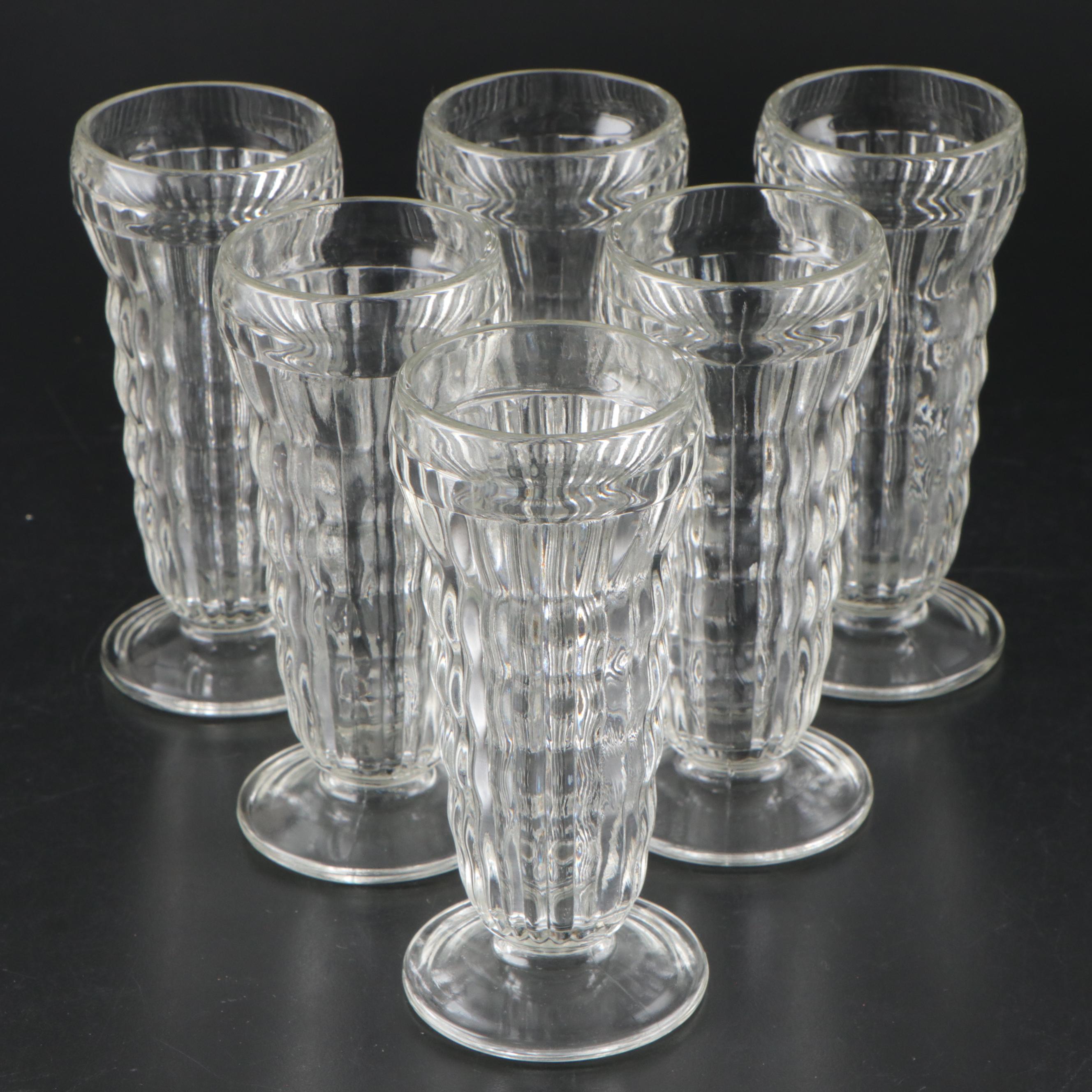 Floral Motif Glass Vases with Pressed Glass Vases and More