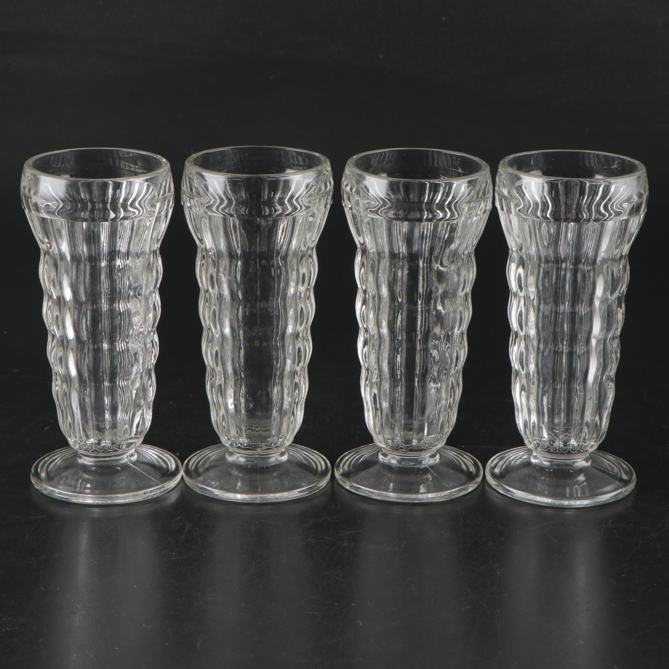 Floral Motif Glass Vases with Pressed Glass Vases and More