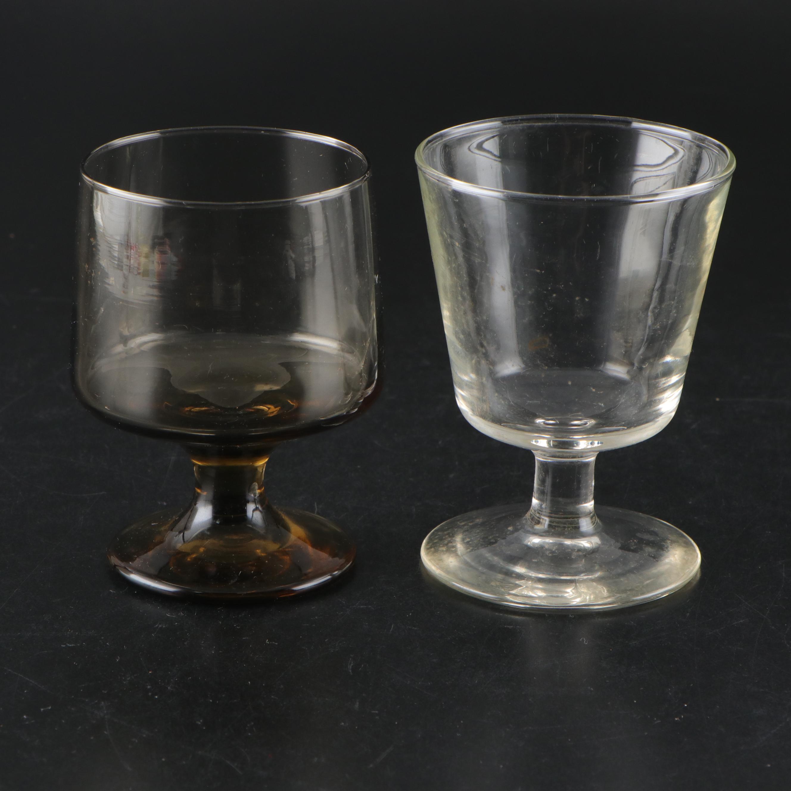 Floral Motif Glass Vases with Pressed Glass Vases and More