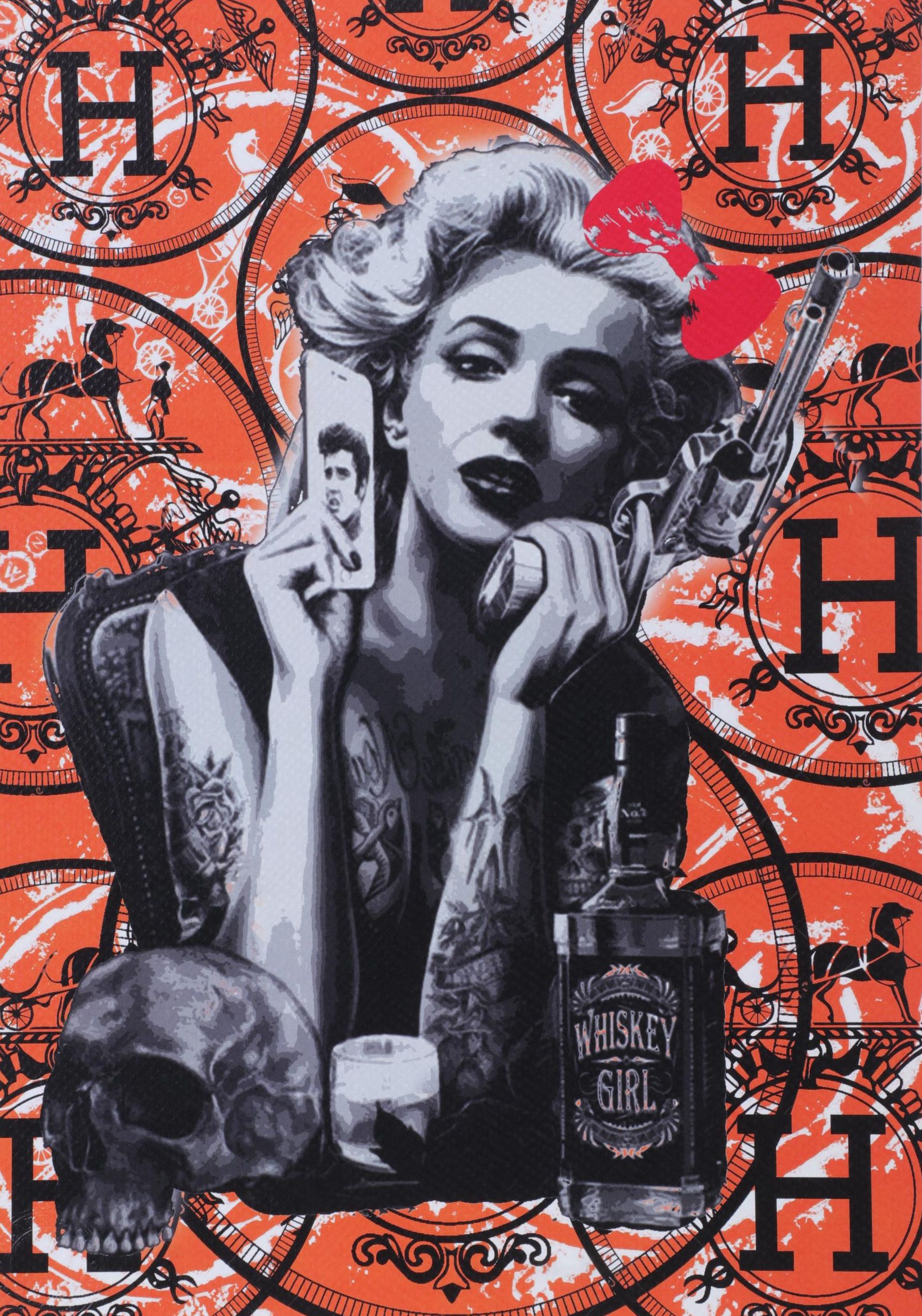 Death NYC Pop Art Graphic Print Featuring Marilyn Monroe, 2023