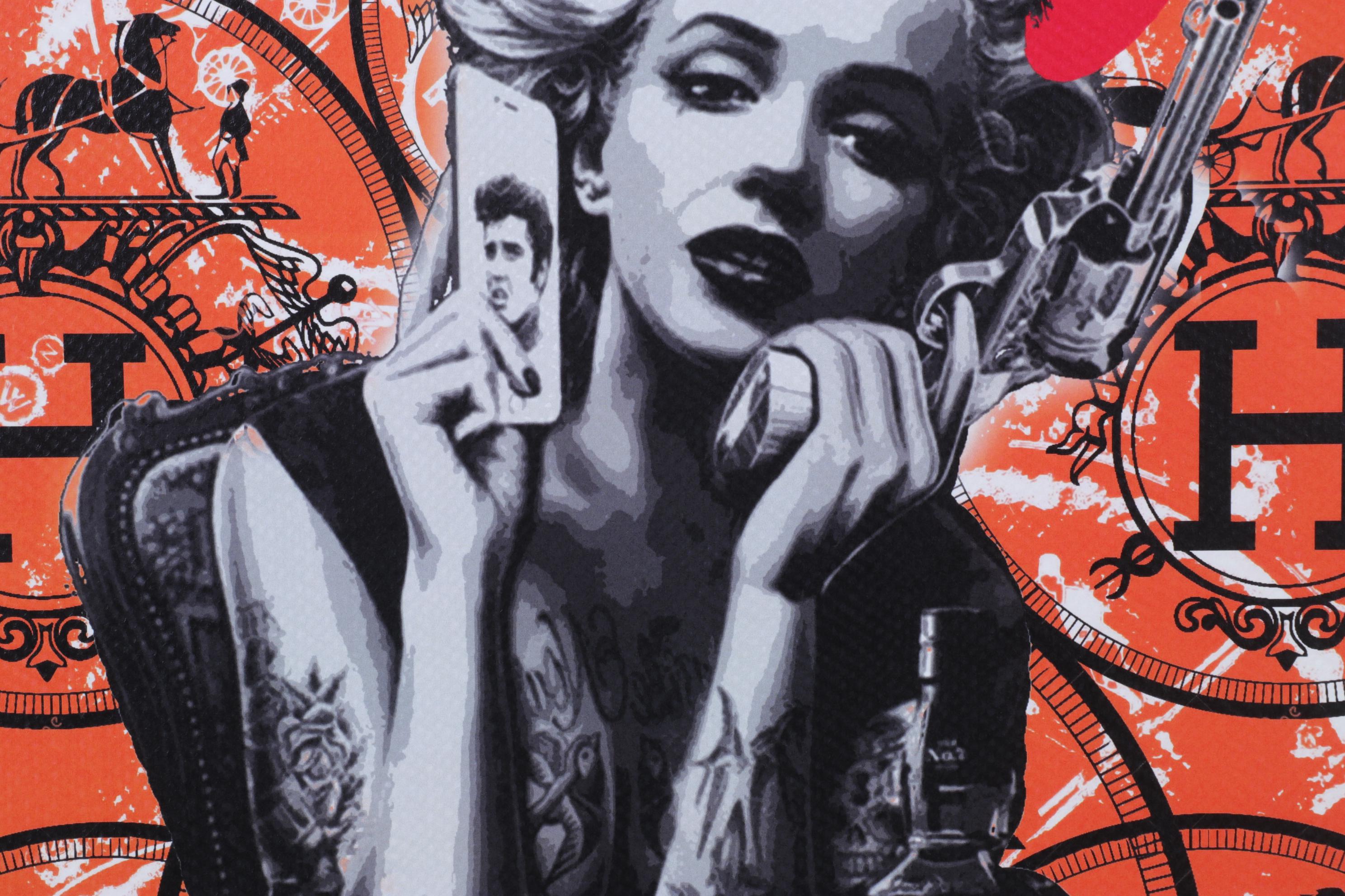 Death NYC Pop Art Graphic Print Featuring Marilyn Monroe, 2023