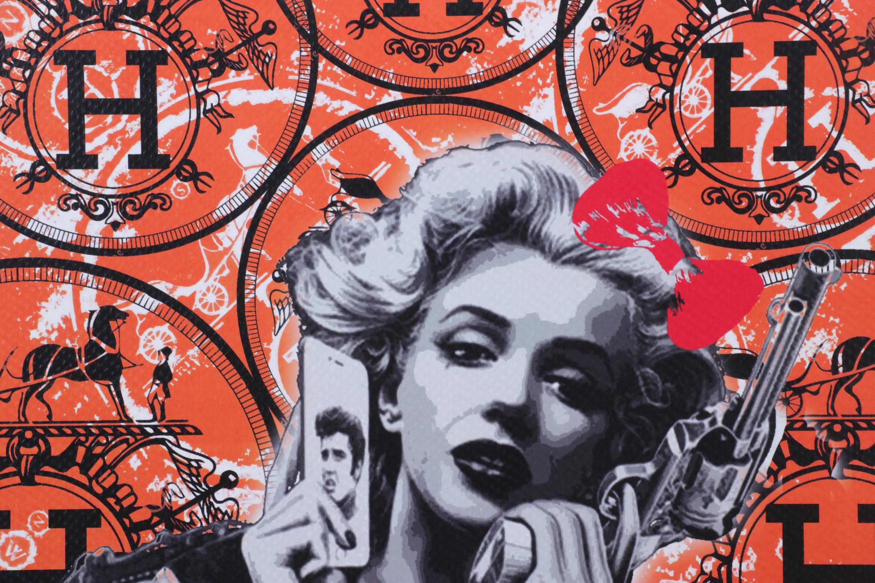Death NYC Pop Art Graphic Print Featuring Marilyn Monroe, 2023