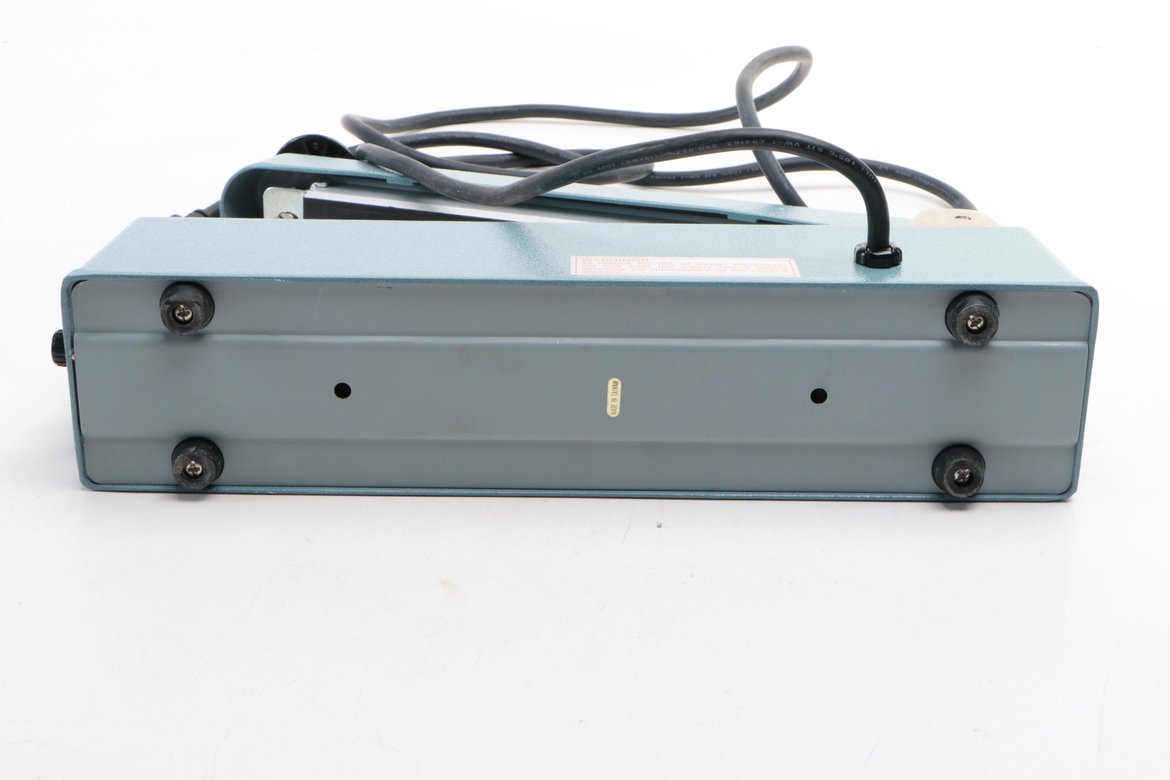 Uline Metal Electric Impulse Sealer with Cutter