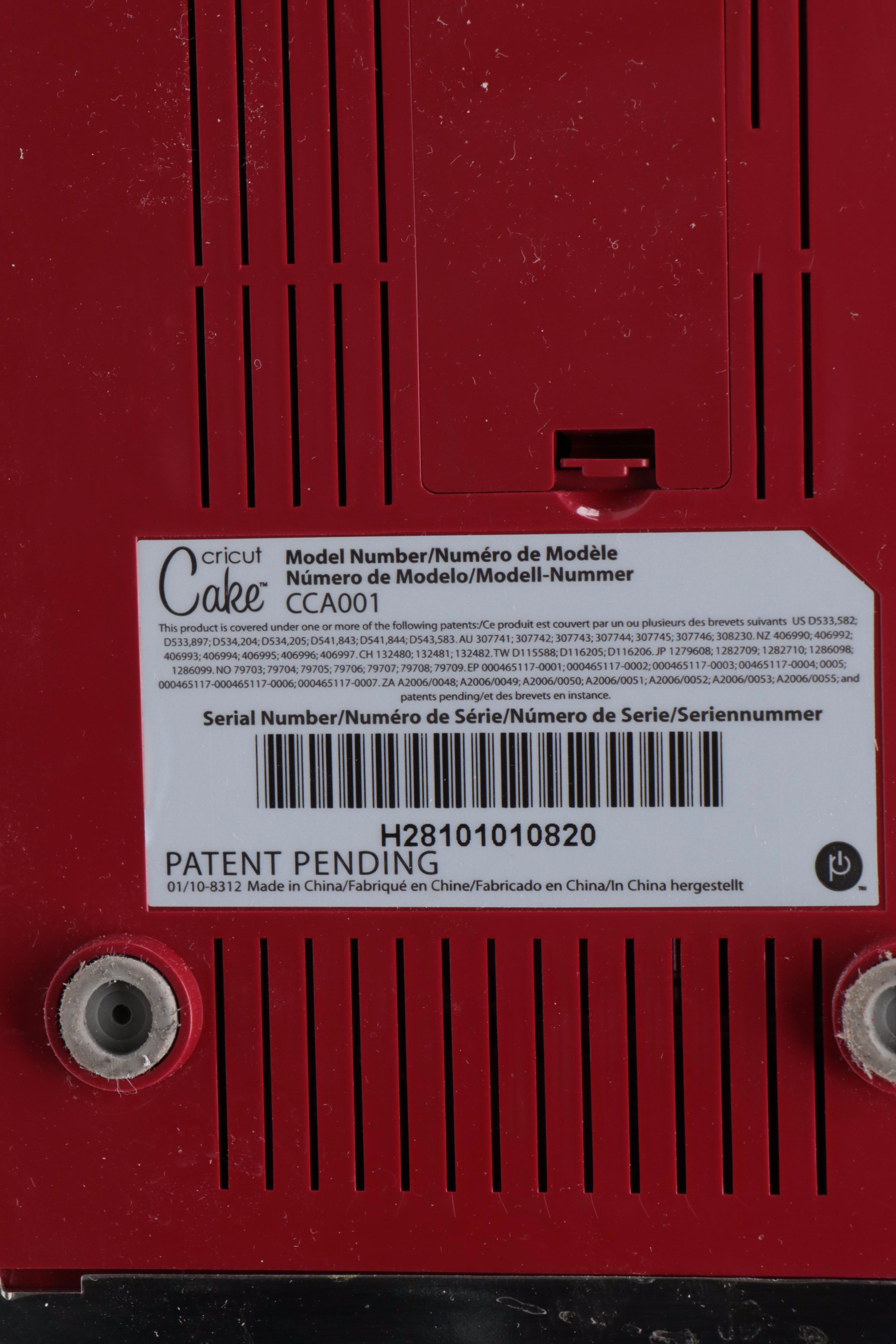 Cricut Cake Personal Electronic Cake Decorating Cutting Machine