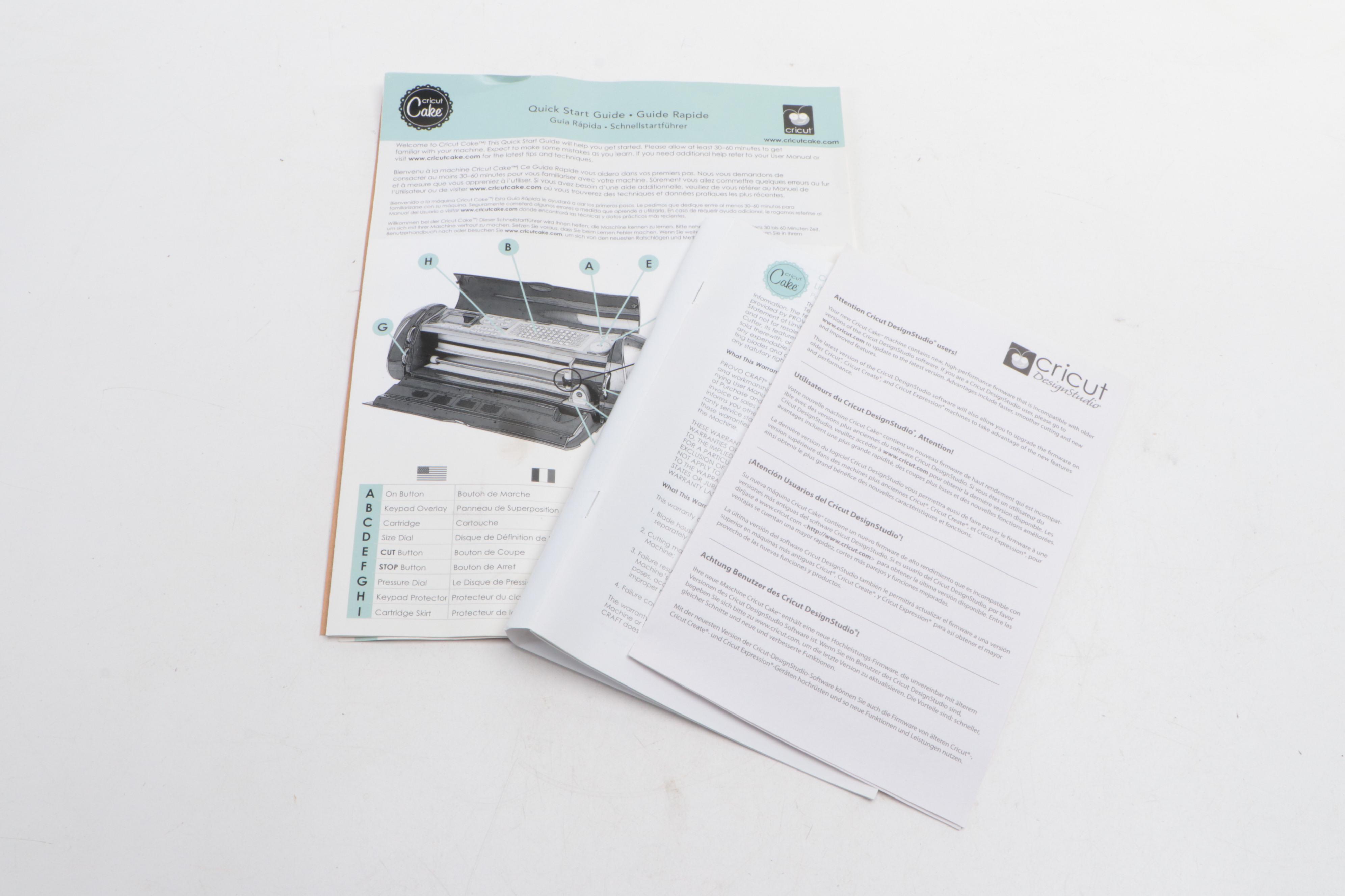 Cricut Cake Personal Electronic Cake Decorating Cutting Machine