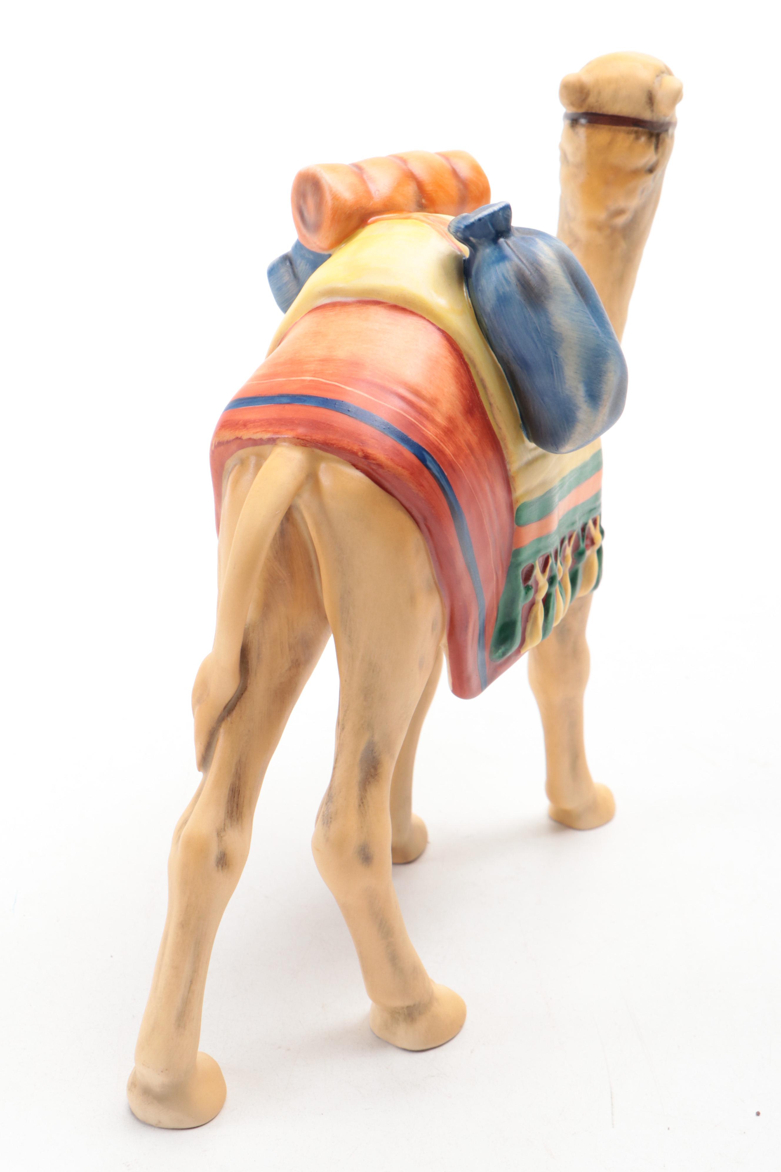 West German Goebel Christmas Nativity Scene Figurines, Mid 20th Century