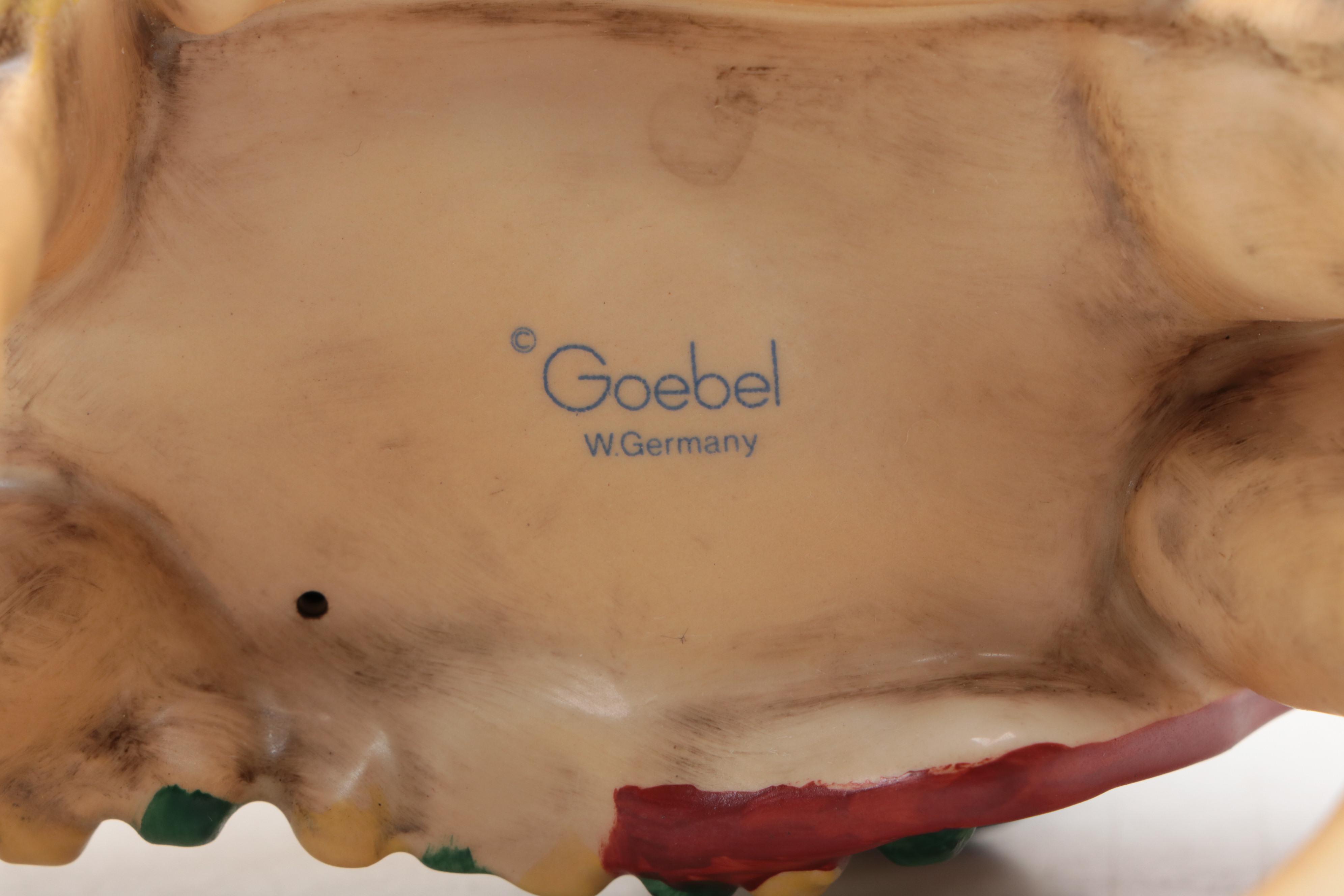 West German Goebel Christmas Nativity Scene Figurines, Mid 20th Century