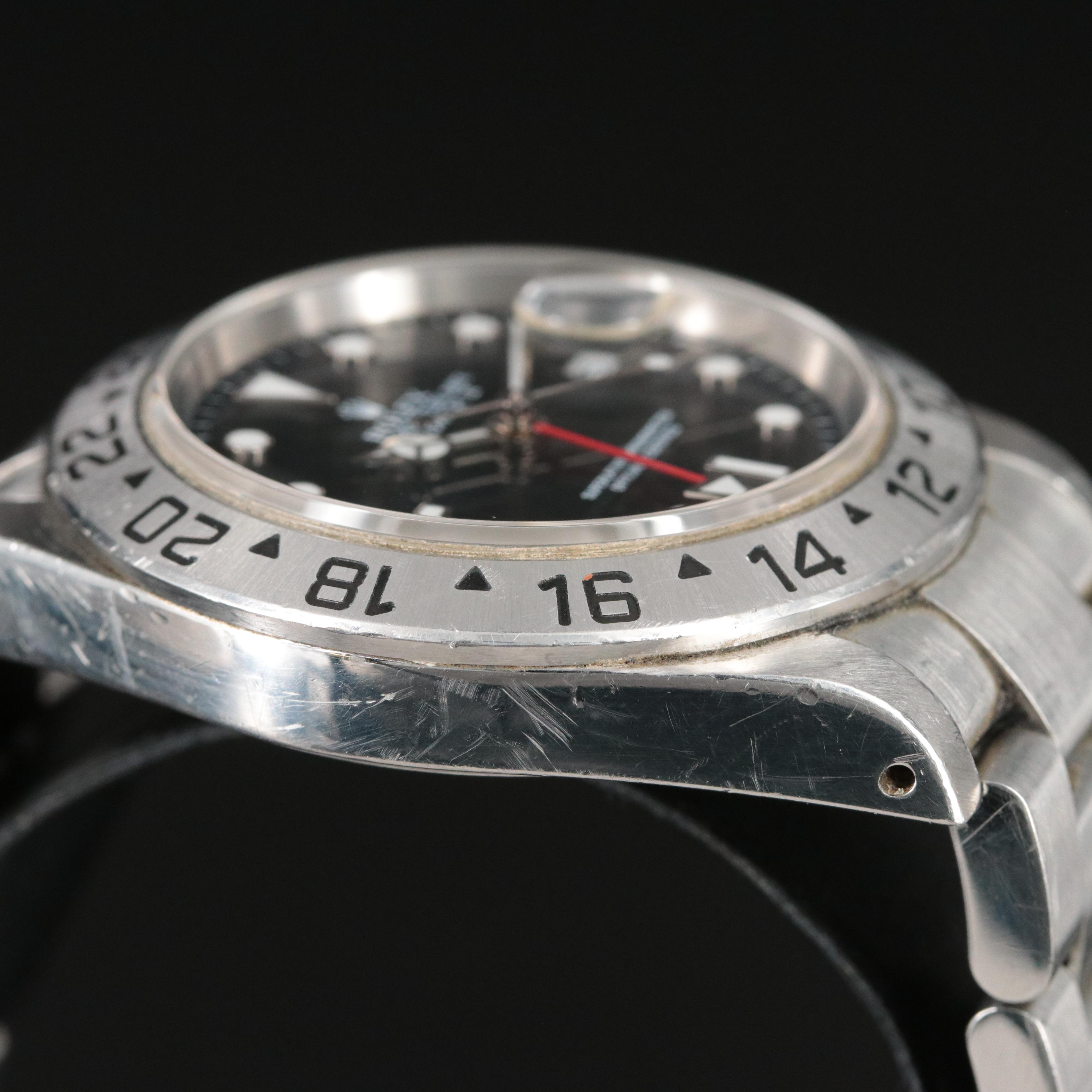 2001 Rolex Explorer II GMT, Stainless Steel Automatic Watch