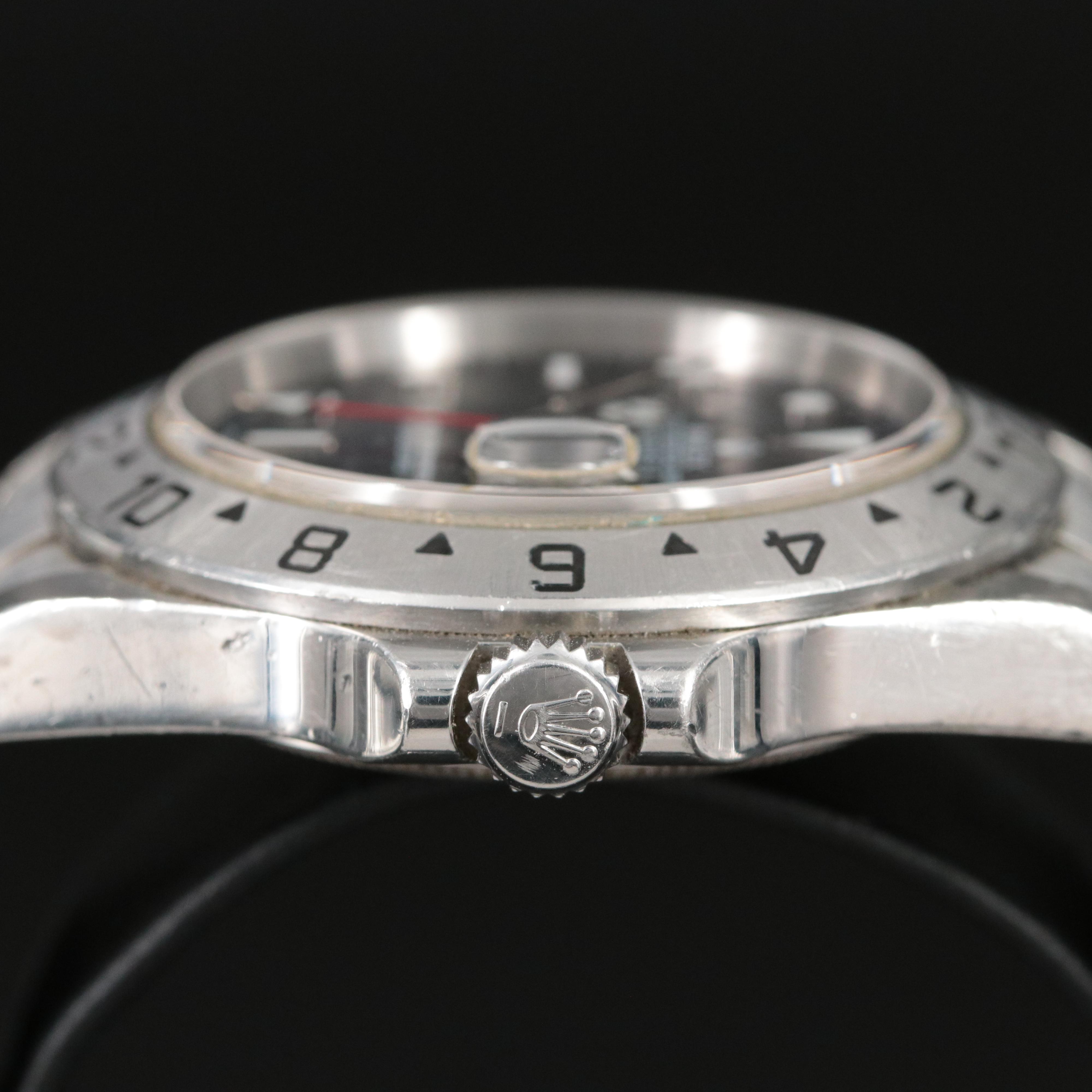 2001 Rolex Explorer II GMT, Stainless Steel Automatic Watch