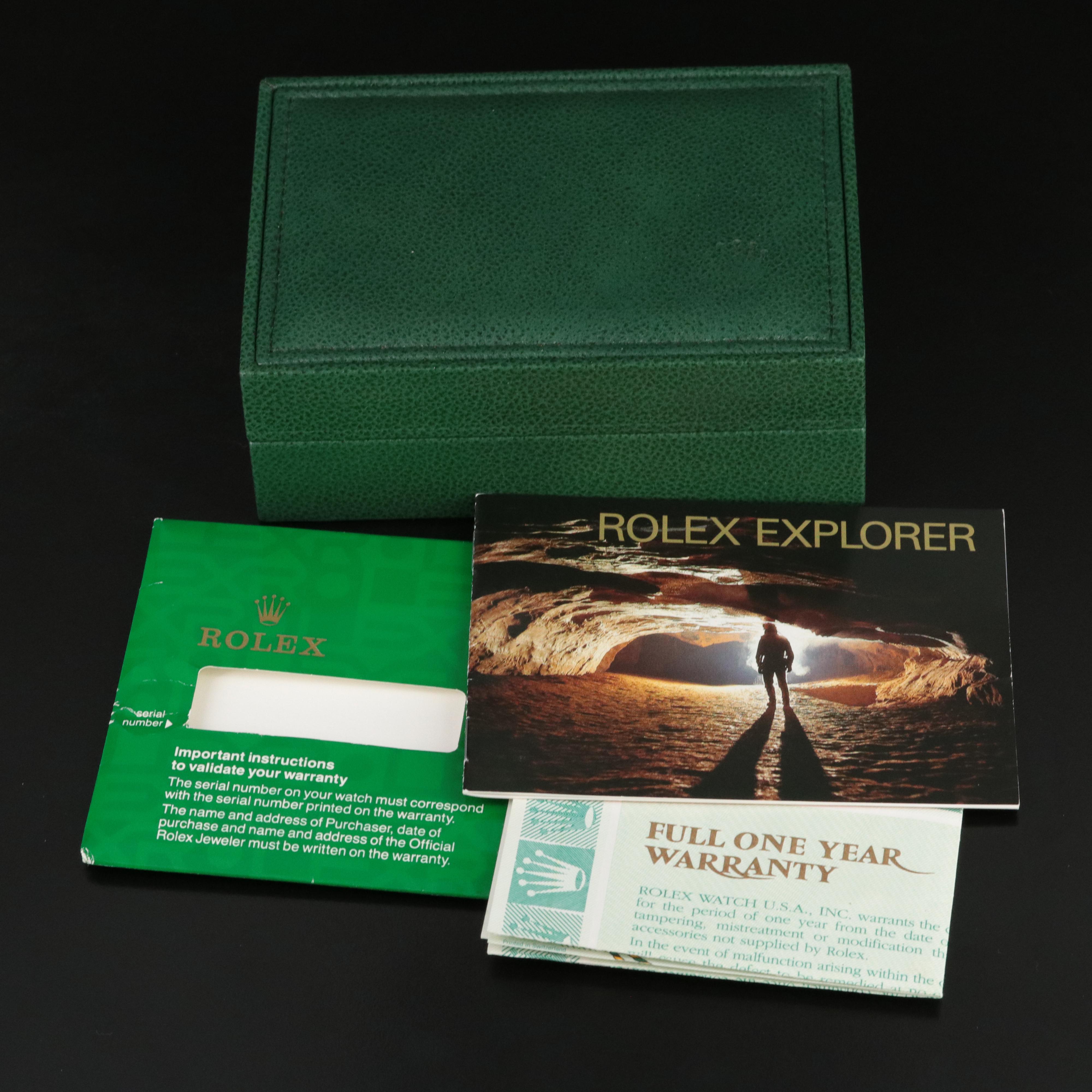 2001 Rolex Explorer II GMT, Stainless Steel Automatic Watch