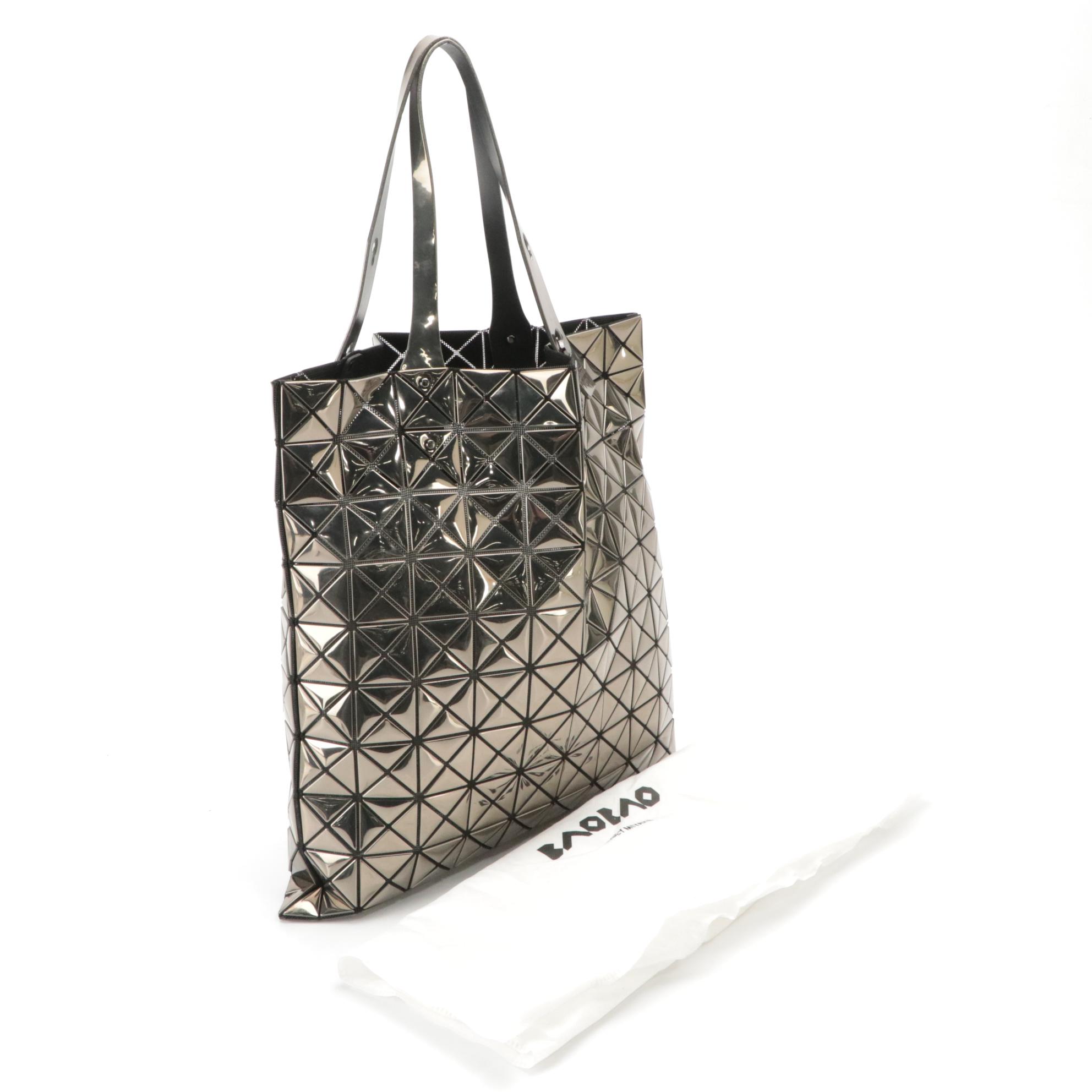 BAO BAO Issey Miyake Lucent Glossy Geometric North-South Tote Bag
