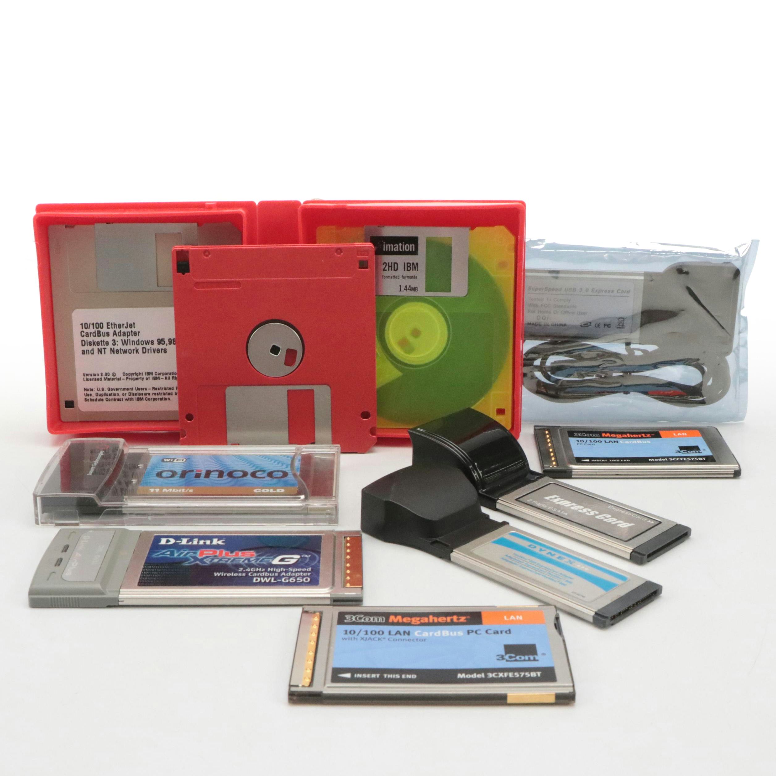 WiFi Network Adapters by D-Link, Orinoco and 3Com with Other Software