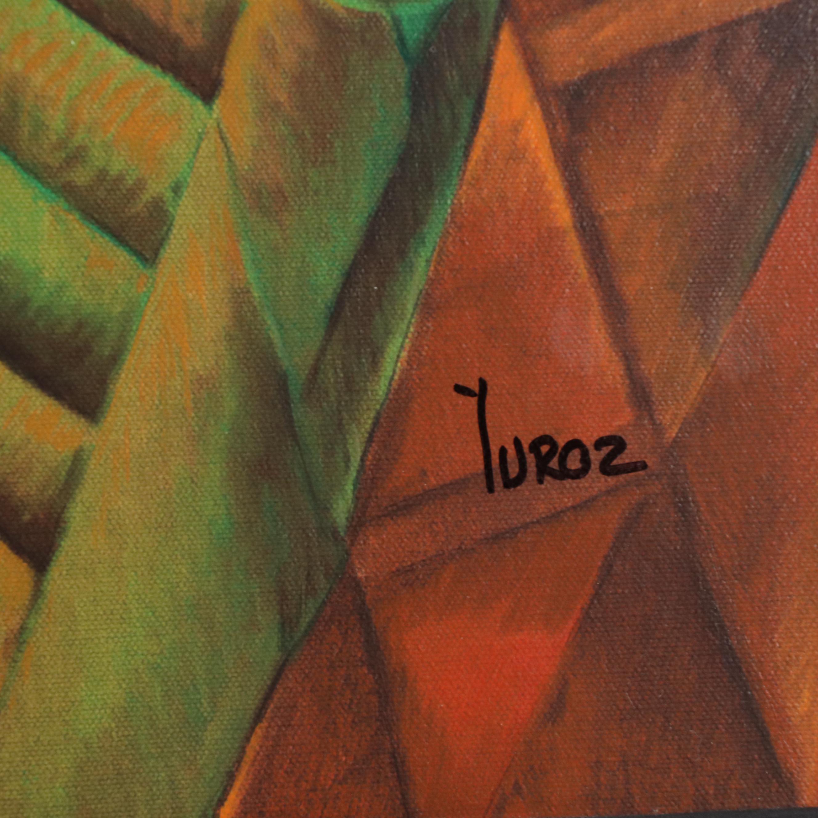 Yuri Gevorgian Yuroz Serigraph "Before Sunset"